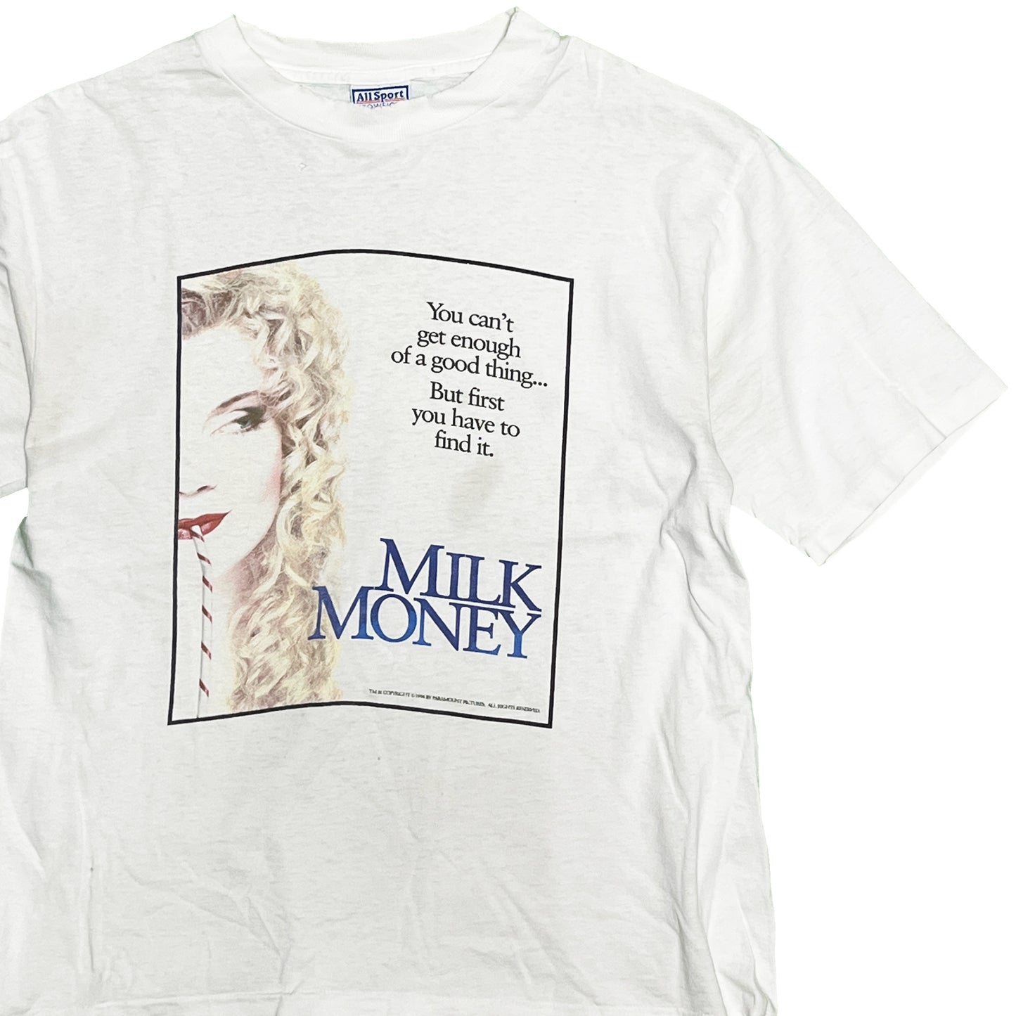 90'S Allsport MILK MONEY T Size (L)