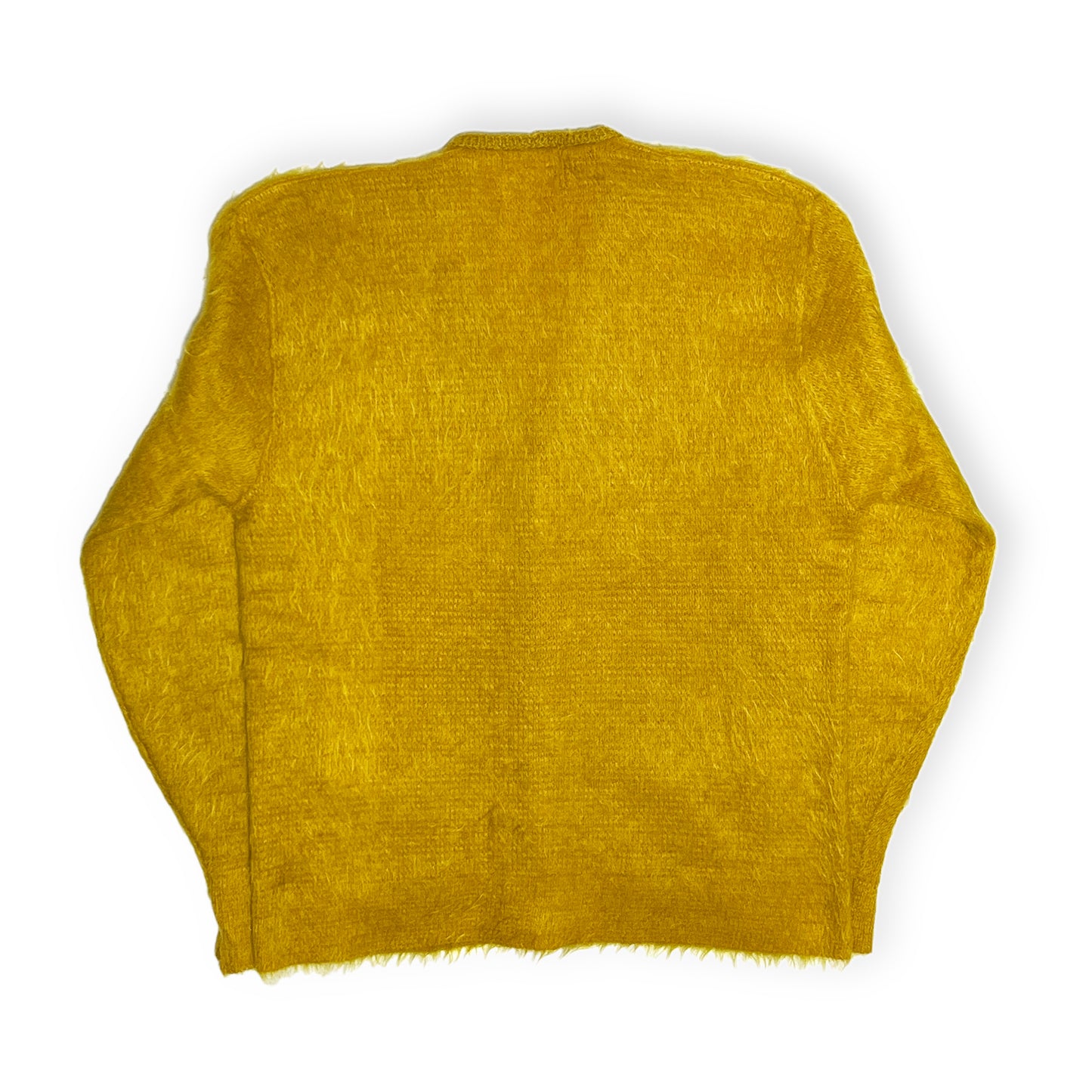 60's CAMPUS Mohair Cardigan マスタード Size (L)