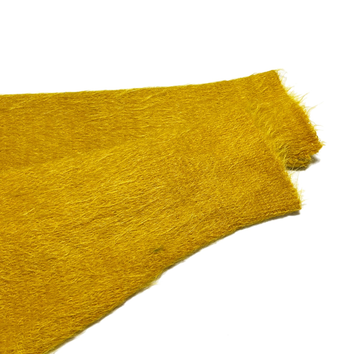 60's CAMPUS Mohair Cardigan マスタード Size (L)