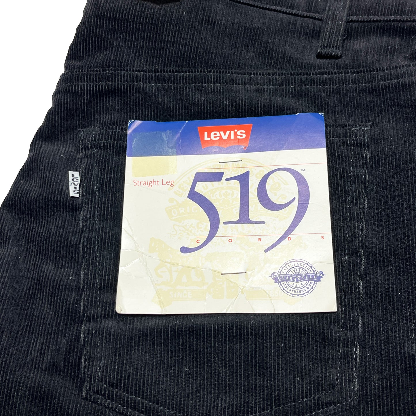 80's Levi's 519 Black Cords PT Deadstock Size (W37 L31)位