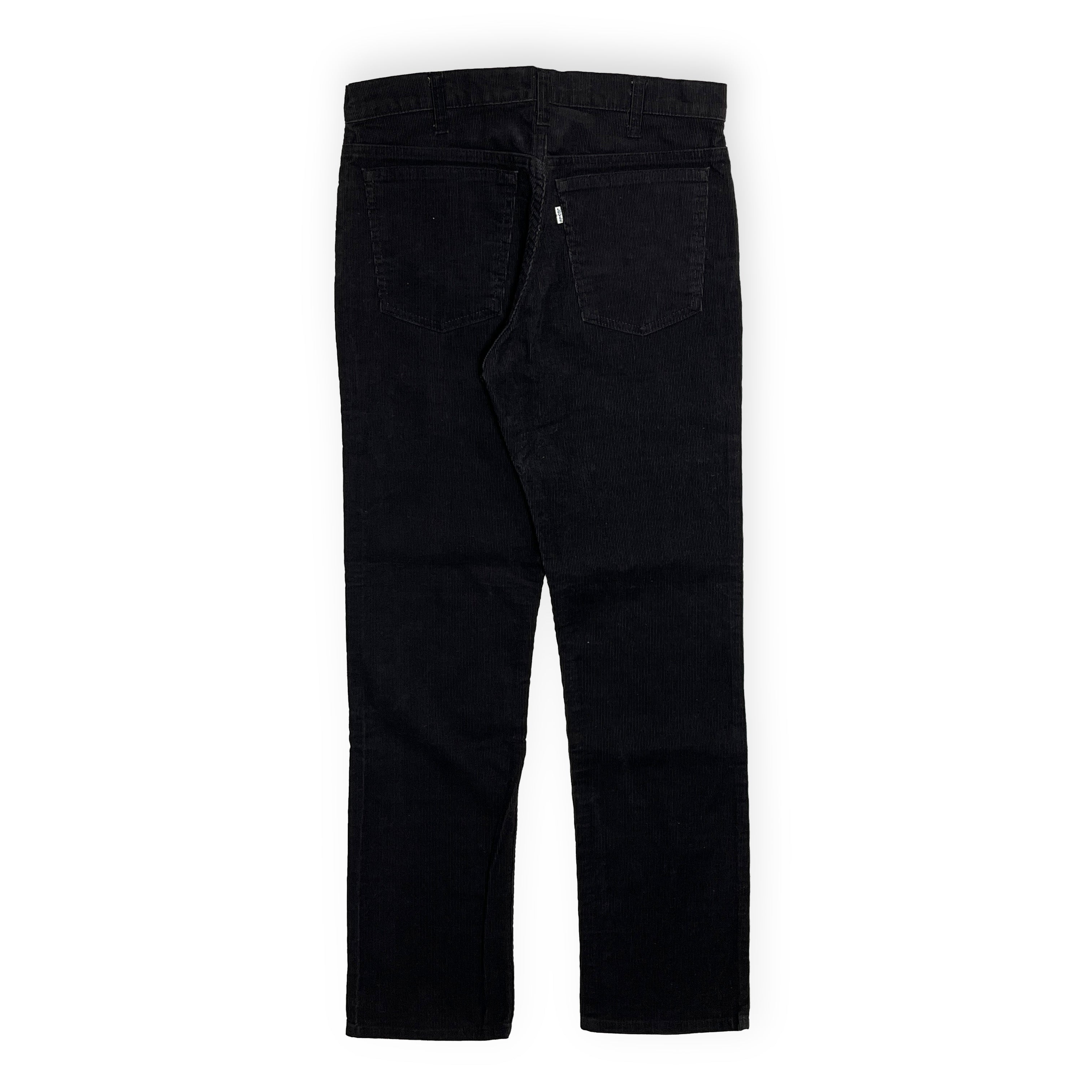 80's Levi's 519 Black Cords PT Size (W33 L31)位 – frgeek