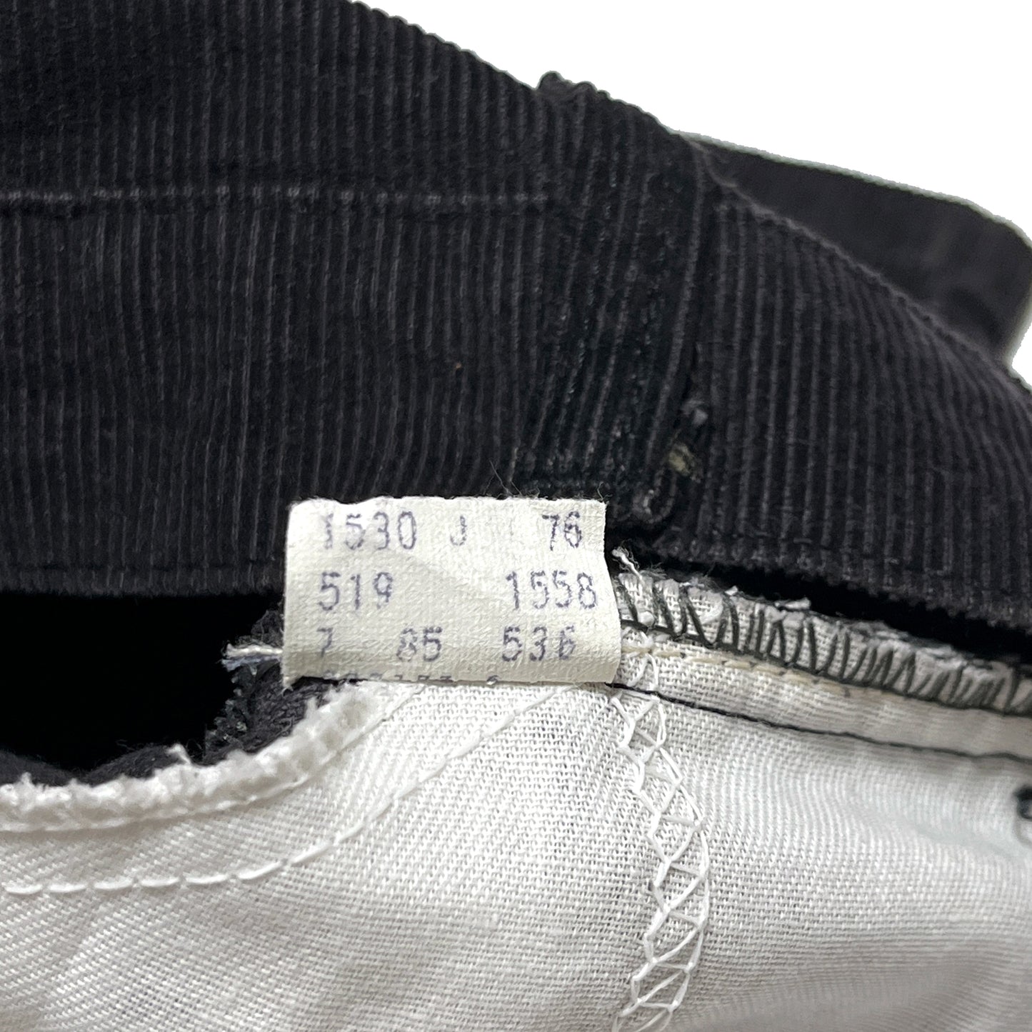 80's Levi's 519 Black Cords PT Size (W33 L31)位