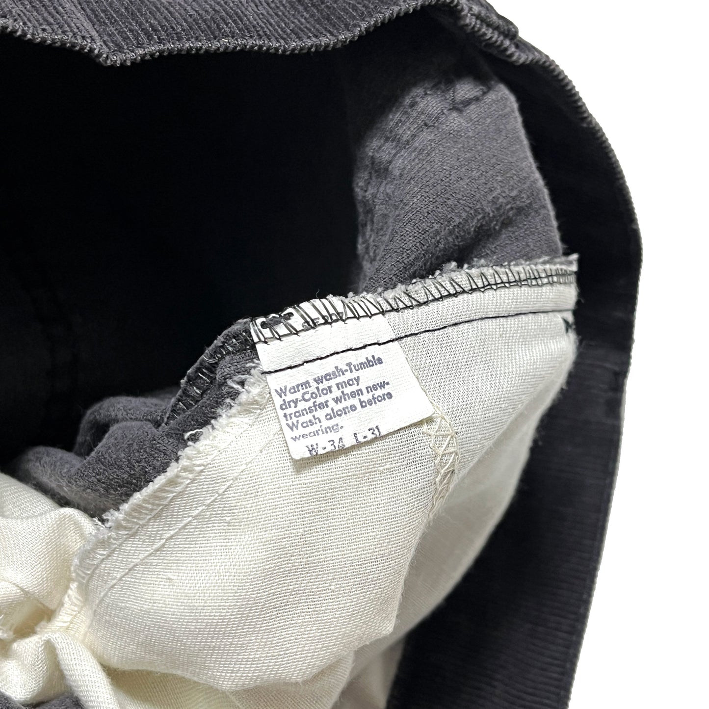 80's Levi's 519 Black Cords PT Size (W34 L31)位