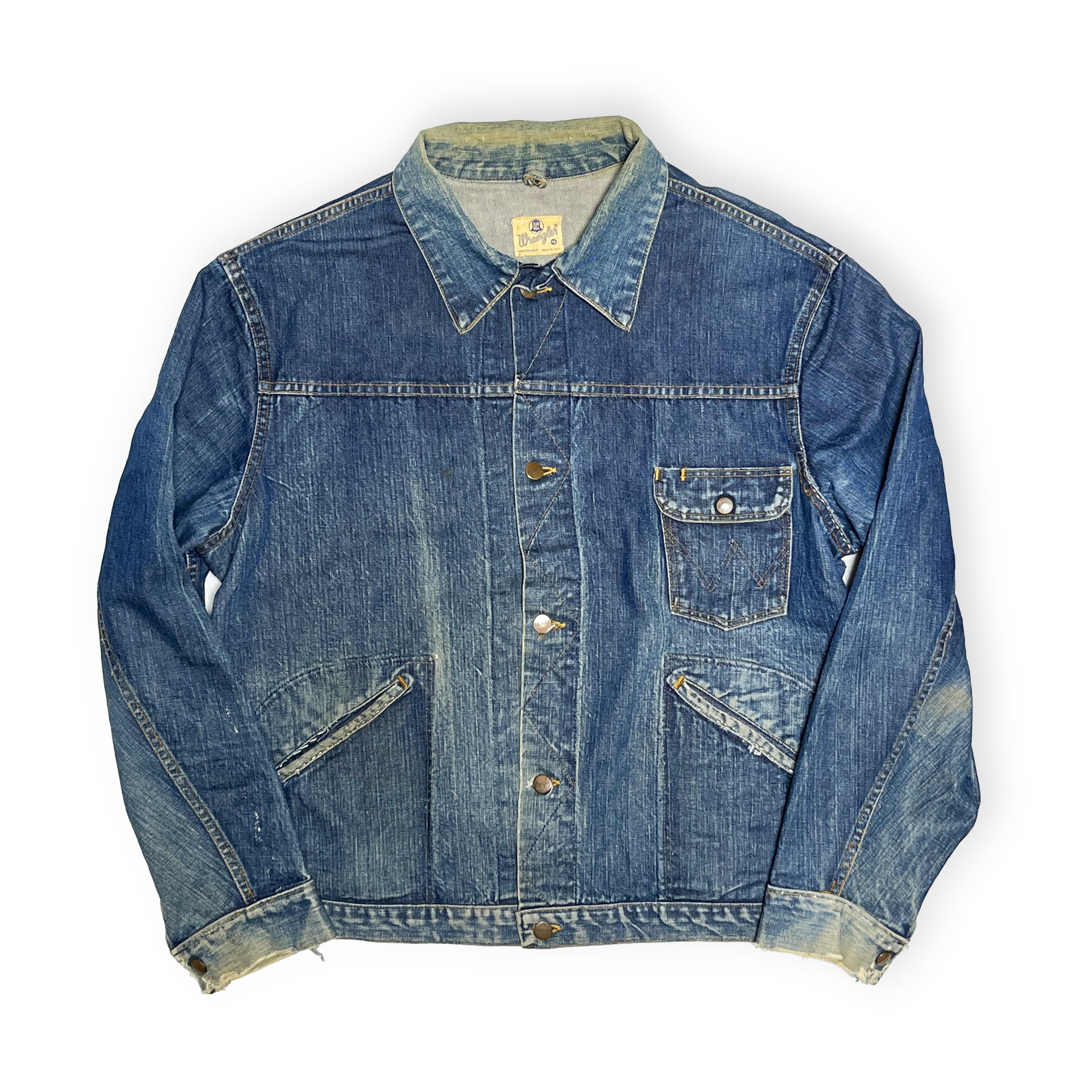60s ラングラー Wrangler 111MJ 超 デニムパンツ 46 ヴィンテージ古着