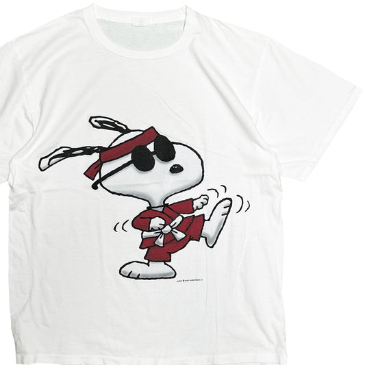 90's IN ADVANCE Snoopy "JOE COOL" T Size (XL)