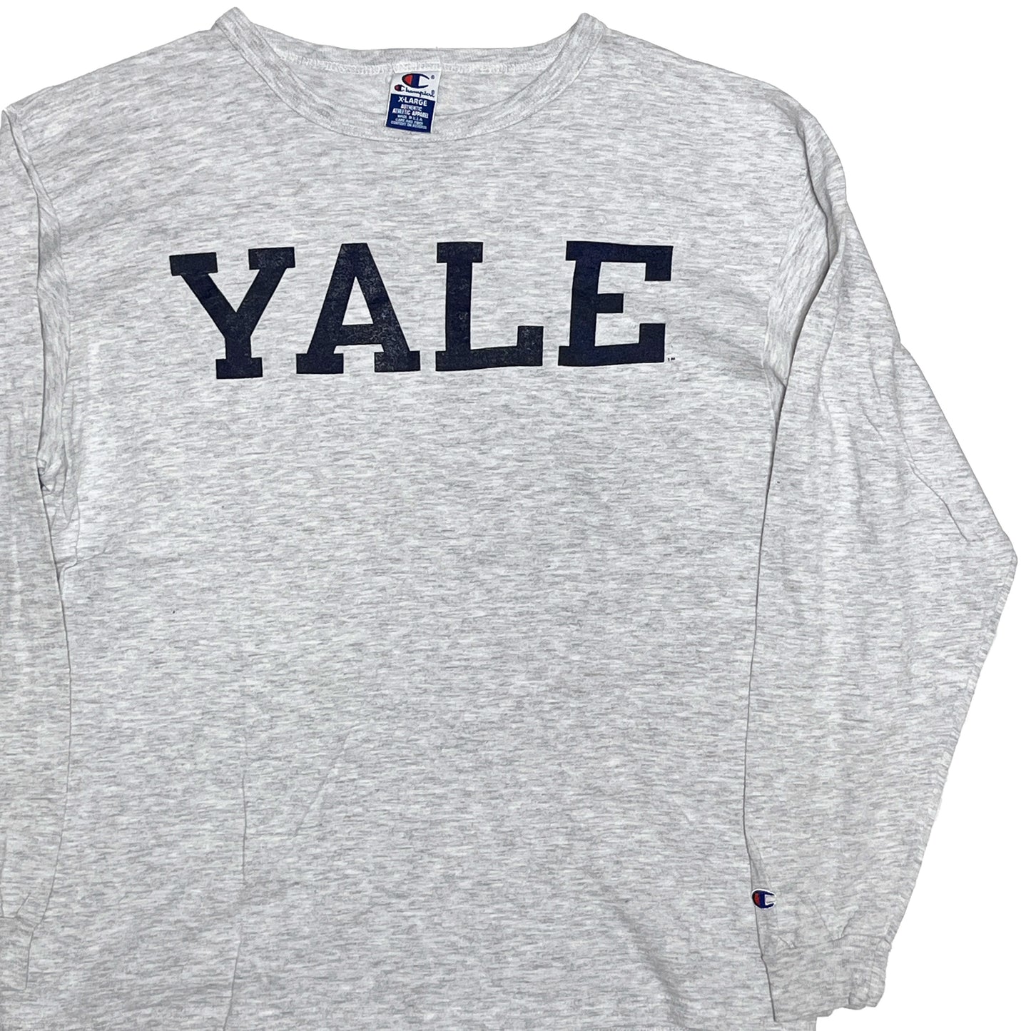 90's Champion L/S T "YALE" Size (XL)