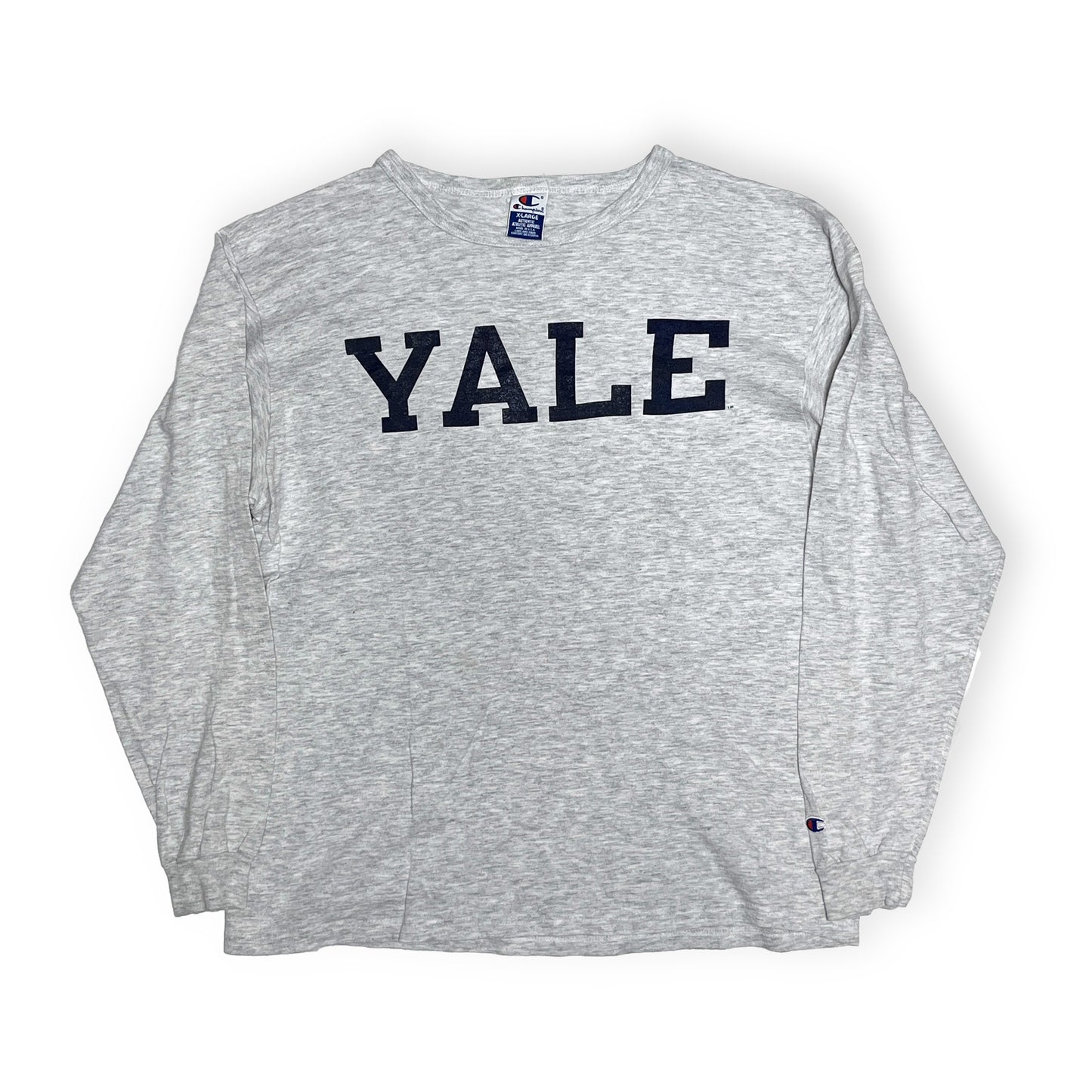 90's Champion L/S T "YALE" Size (XL)