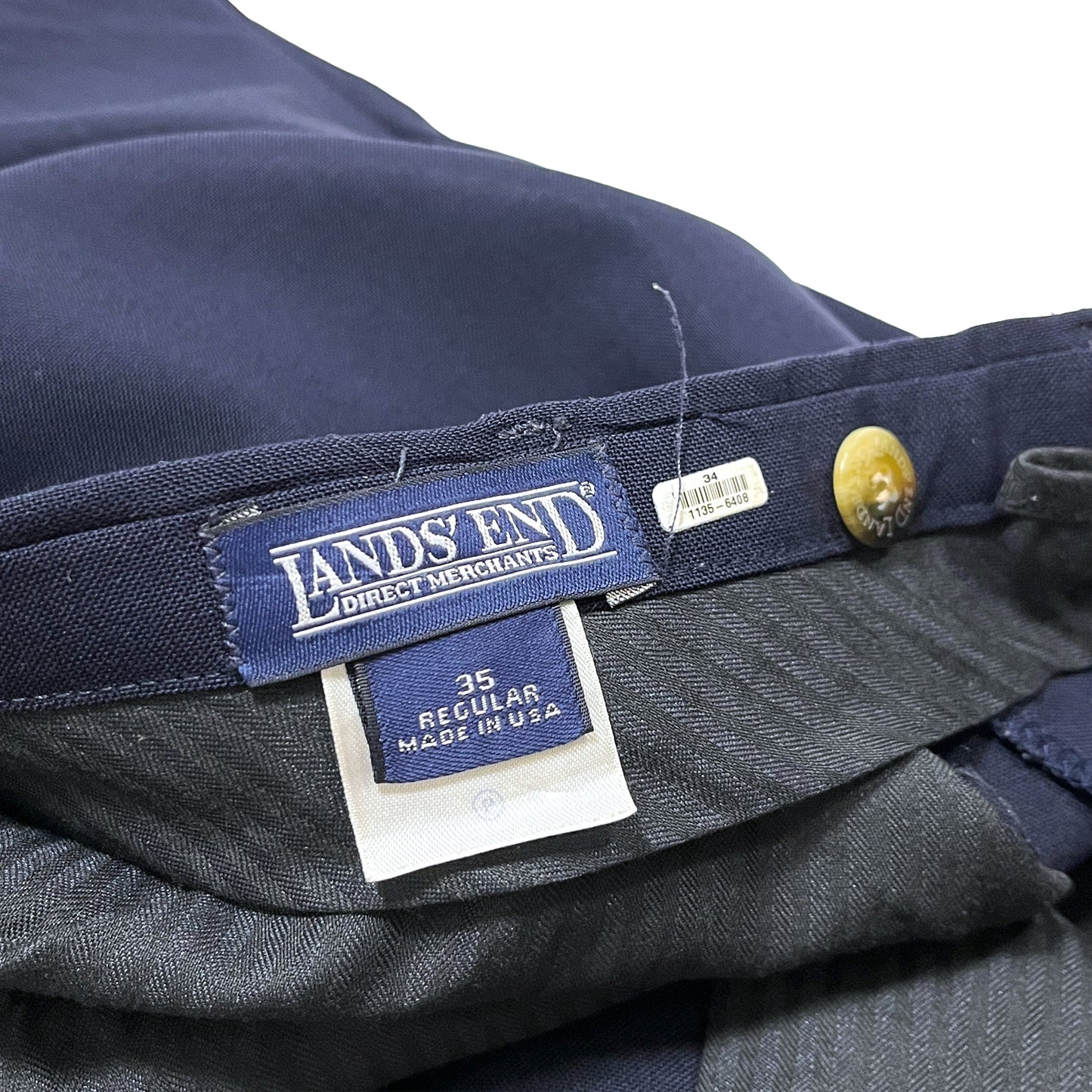 90's Land's End Wool Slacks Size (W35 L31)位 アメリカ製