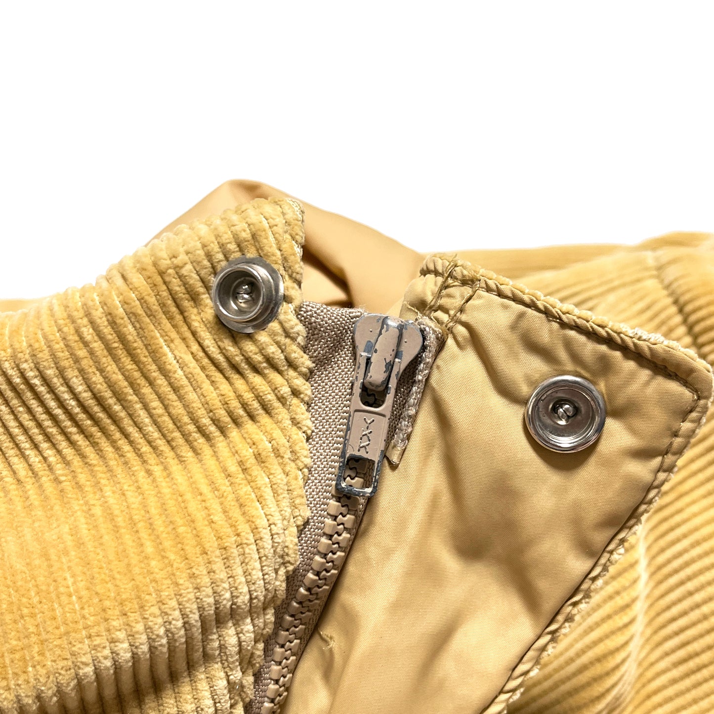 70s〜 Powderhon Mountaineering Cords JKT L ブランドタグ 1 タグ ボタン カールド素材