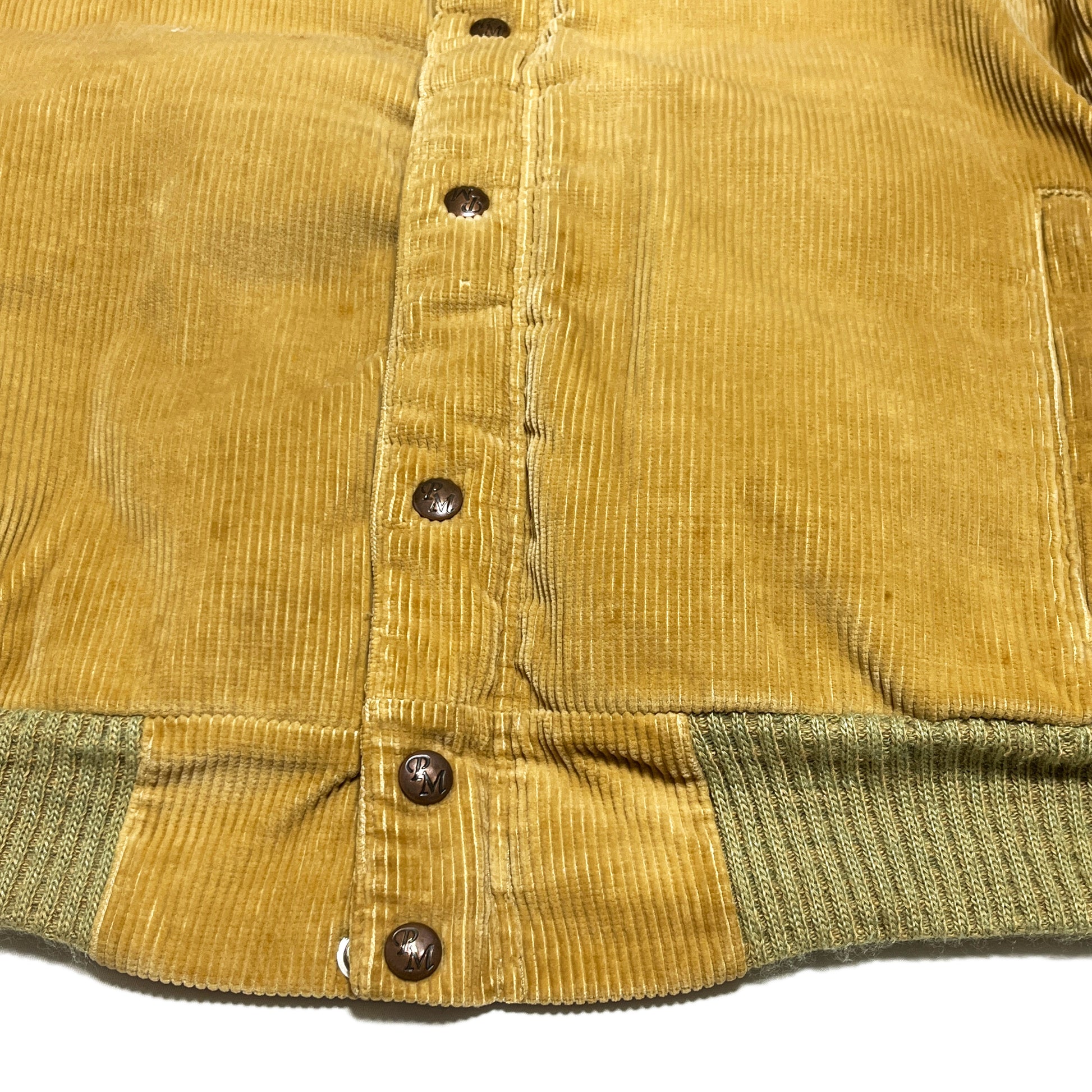 70s〜 Powderhon Mountaineering Cords JKT L ディテール 1 ボタン カールド素材 ポケット
