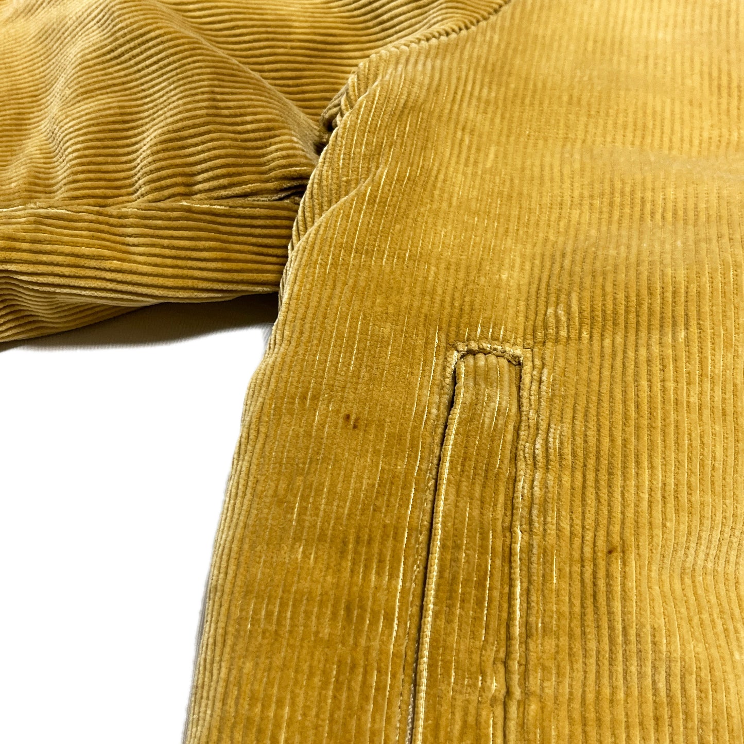 70s〜 Powderhon Mountaineering Cords JKT L ディテール 3 ボタン カールド素材 ポケット