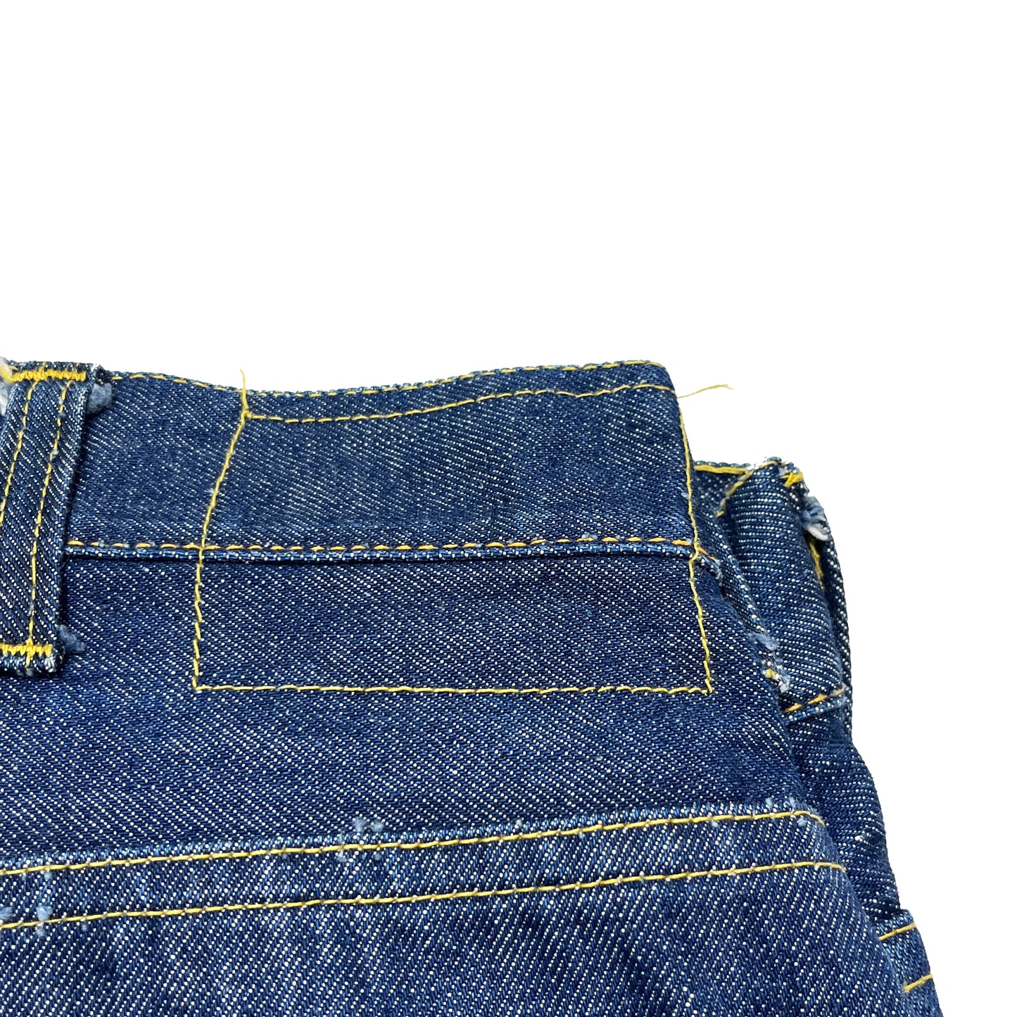 50's Can't Bust'em Denim PT ボタンフライ 濃紺 Size (W32 L26.5) レア！