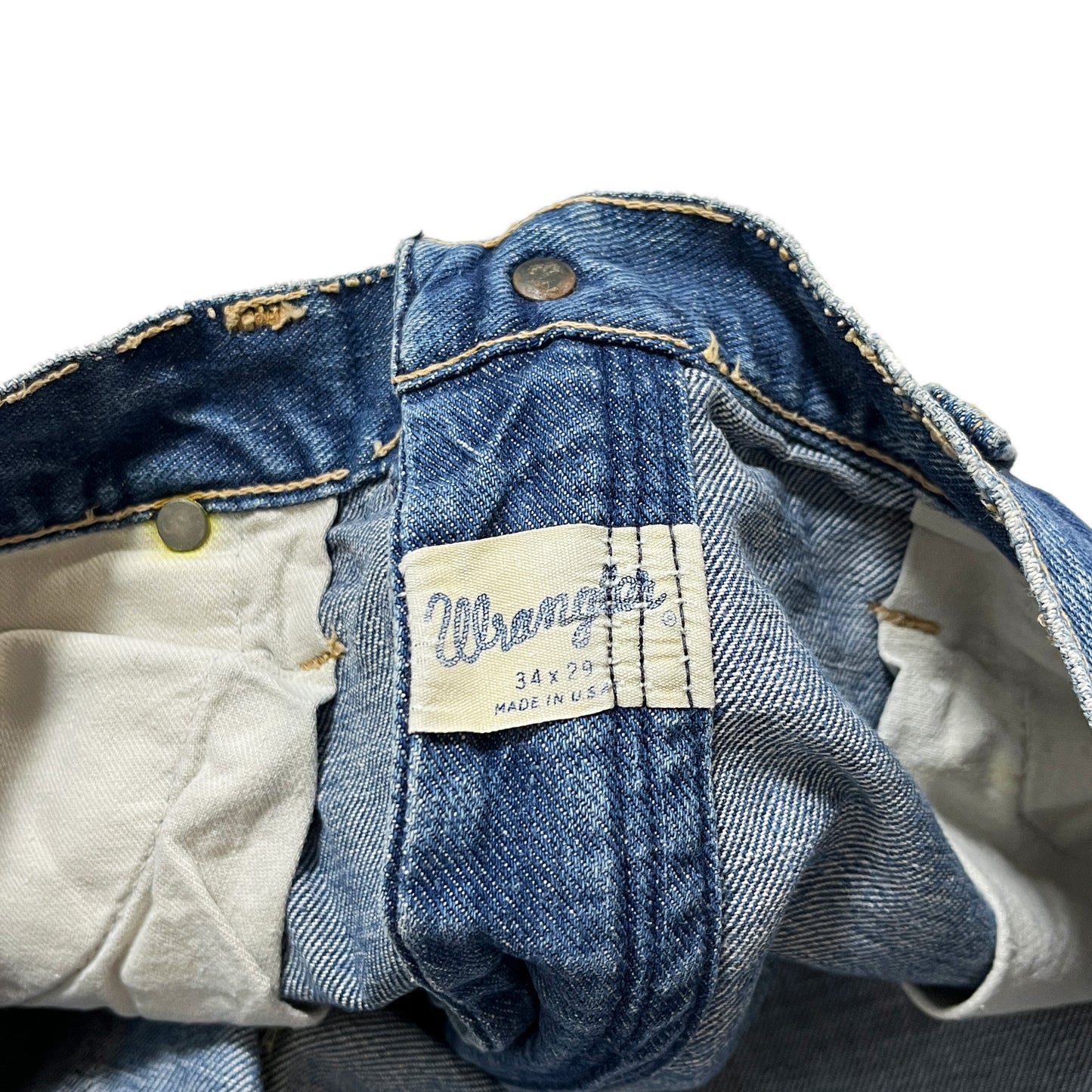 70's Wrangler 11MWZ Denim PT 良雰囲気 Size (W32.5 L28)位