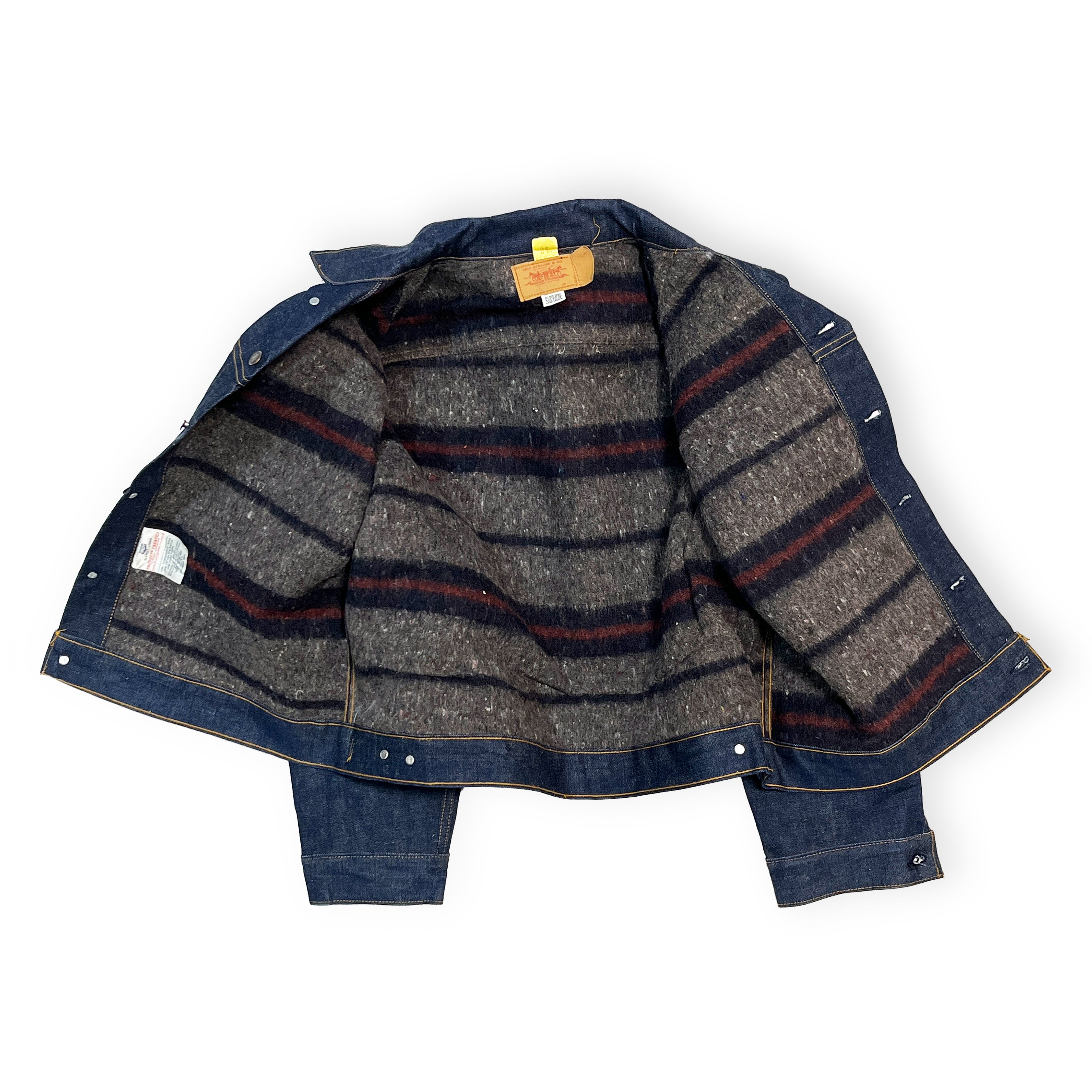 Levis 70505 スモール e USA製 ブランケット size 38 Levi's 70505 ブランケット 70's スモールe Levi's 0 スモールe 60's