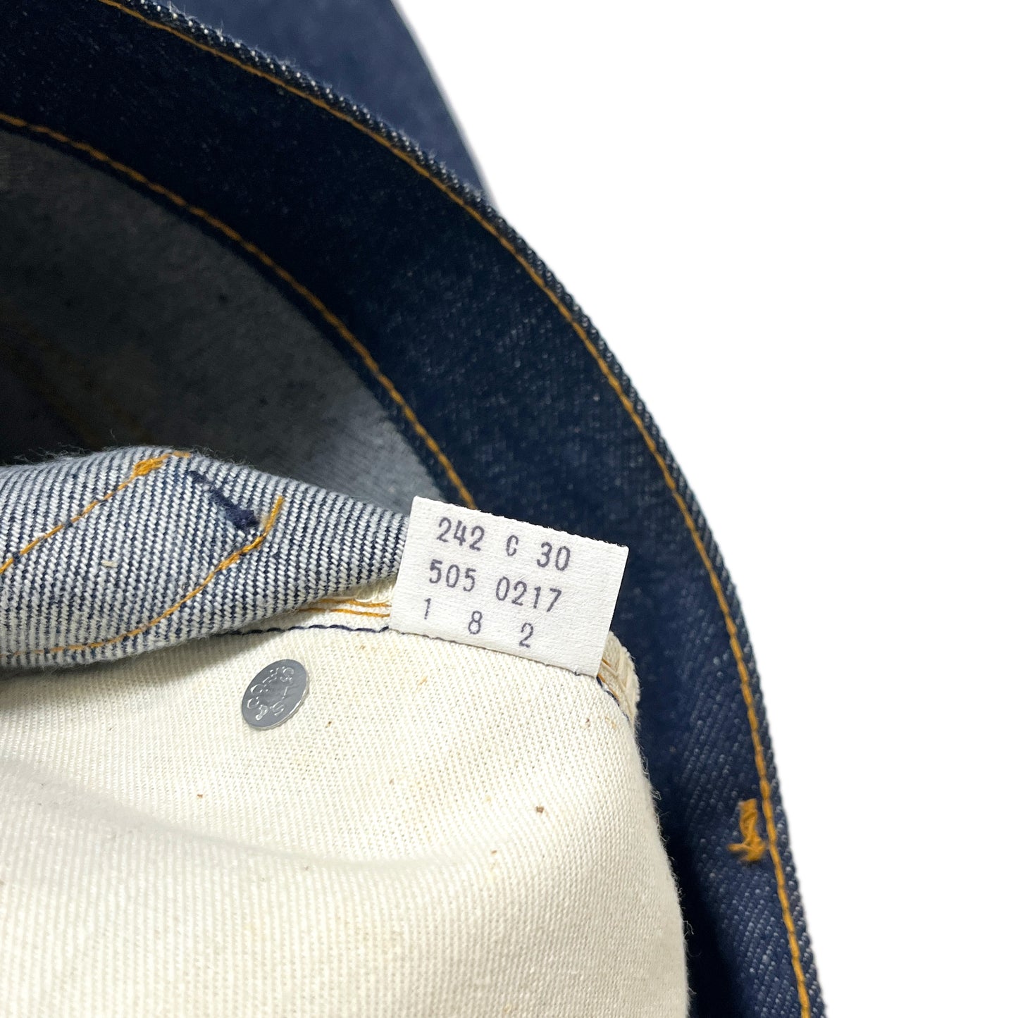 80's Levi's 505 Denim PT Size (W38 L30) Deadstock