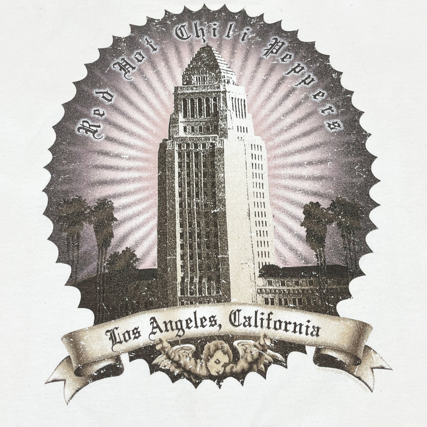 00's anvil Red Hot Chili Peppers T Size (M)