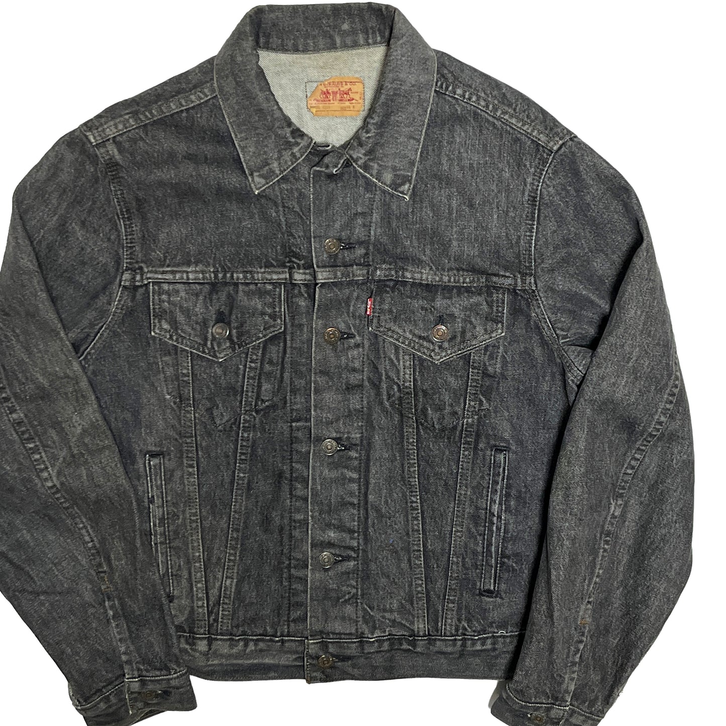 80's Levi's 70506 Black Denim JKT Size (44R)