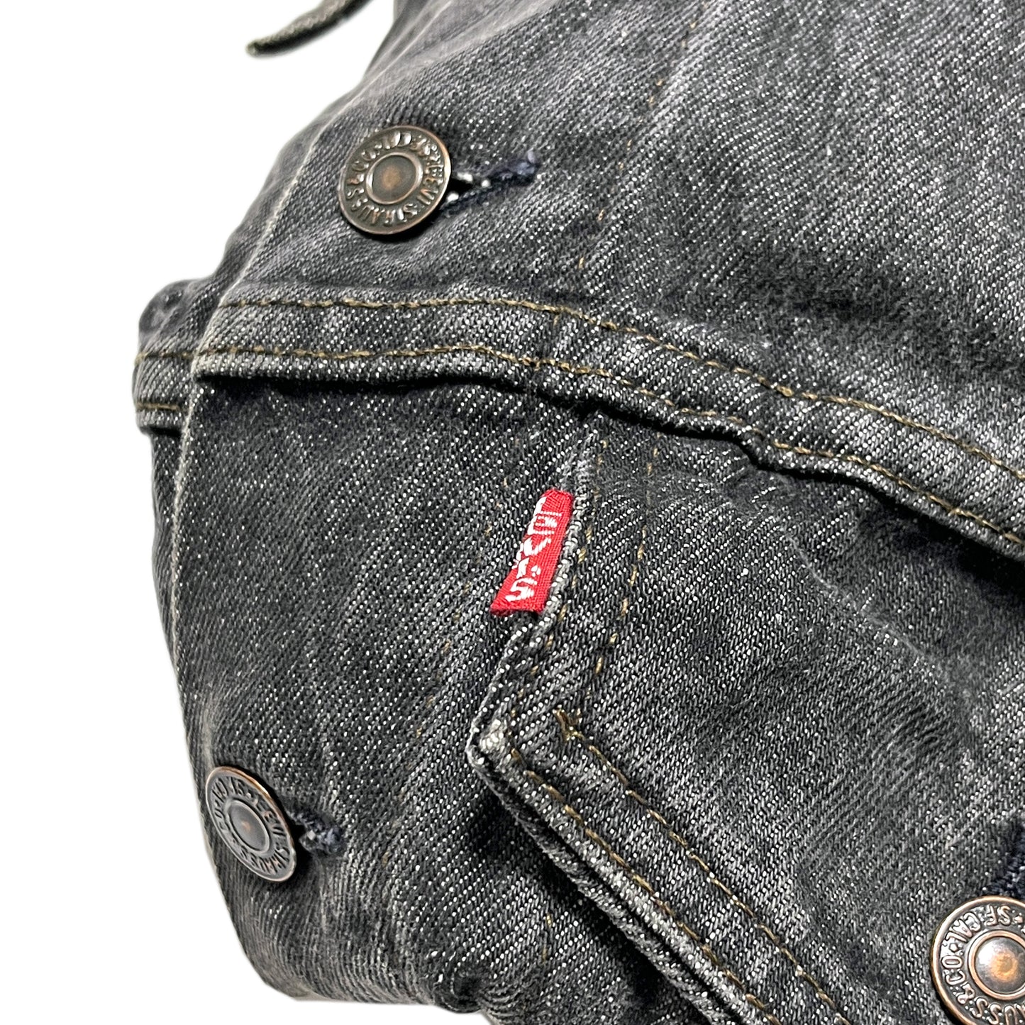 80's Levi's 70506 Black Denim JKT Size (44R)