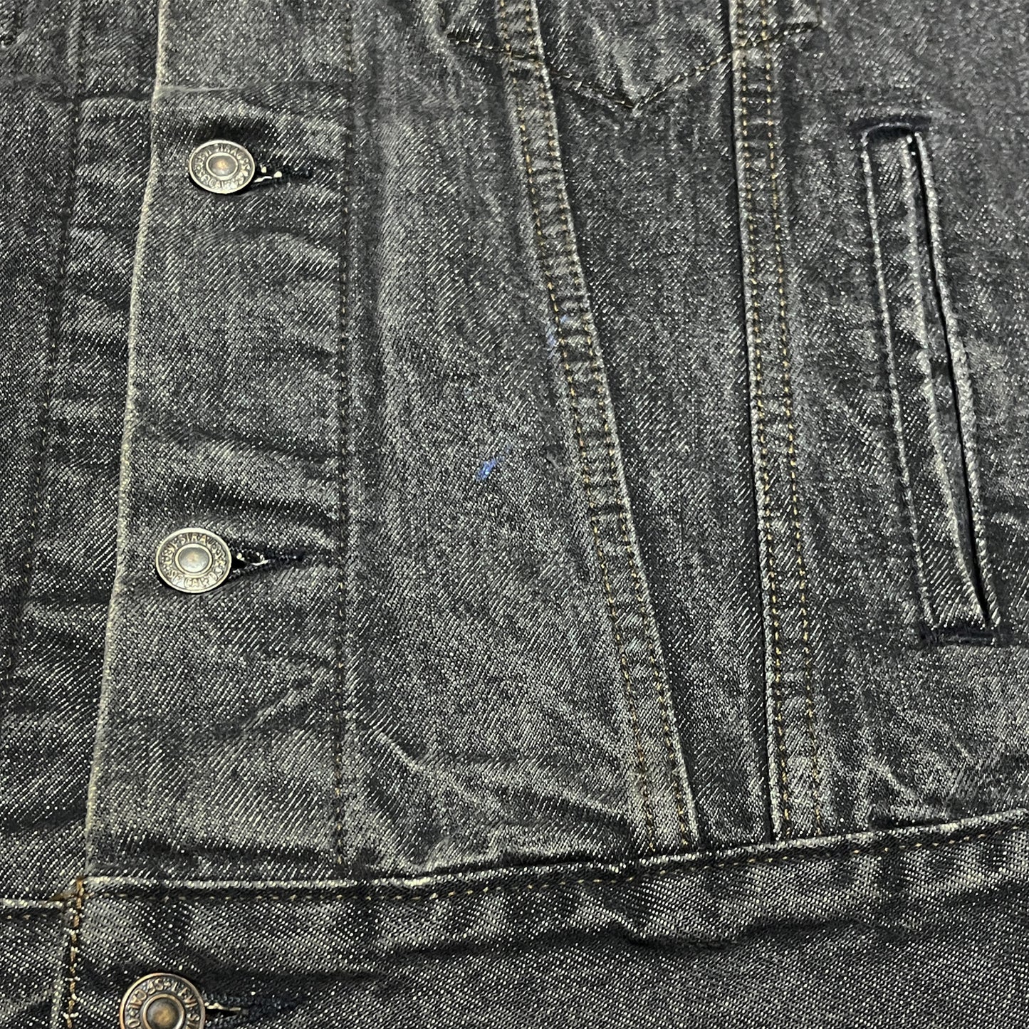 80's Levi's 70506 Black Denim JKT Size (44R)