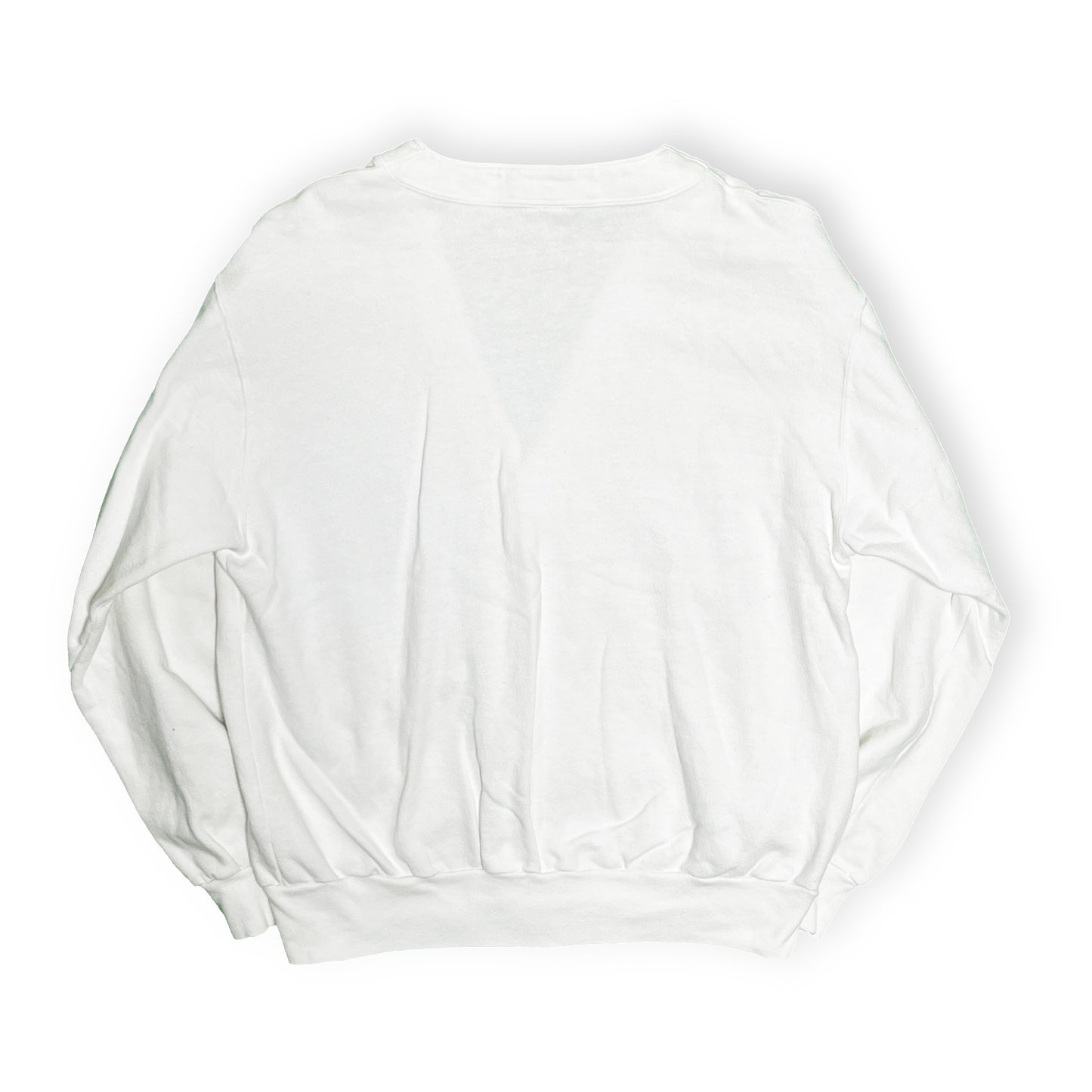 90's Champion 青刺繍タグ Sweat Cardigan ホワイト Size (XL)