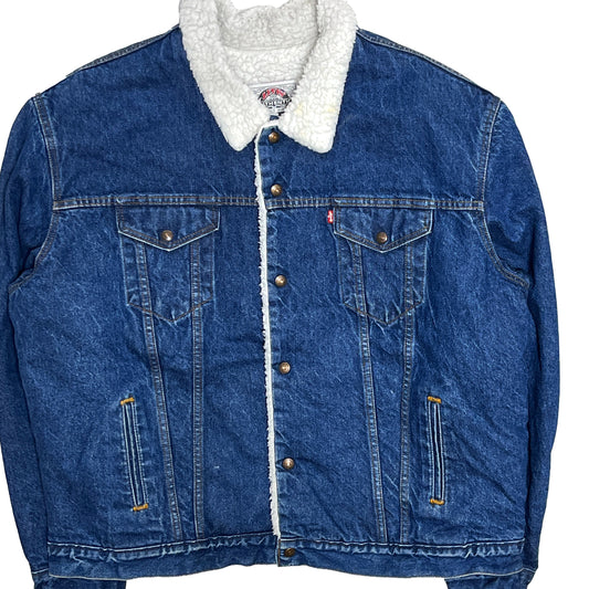 80's Levi's 71608 Denim Boa JKT Size (54L) ビッグサイズ！