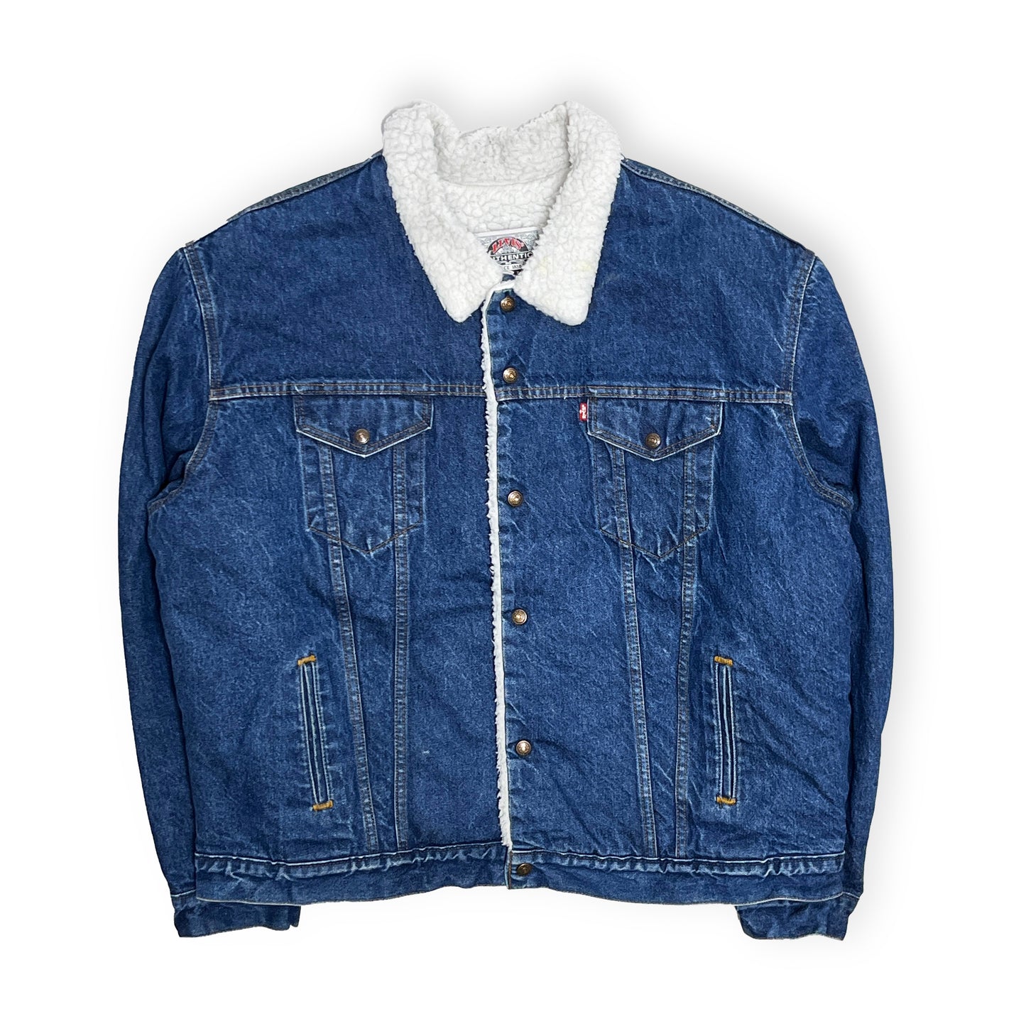 80's Levi's 71608 Denim Boa JKT Size (54L) ビッグサイズ！