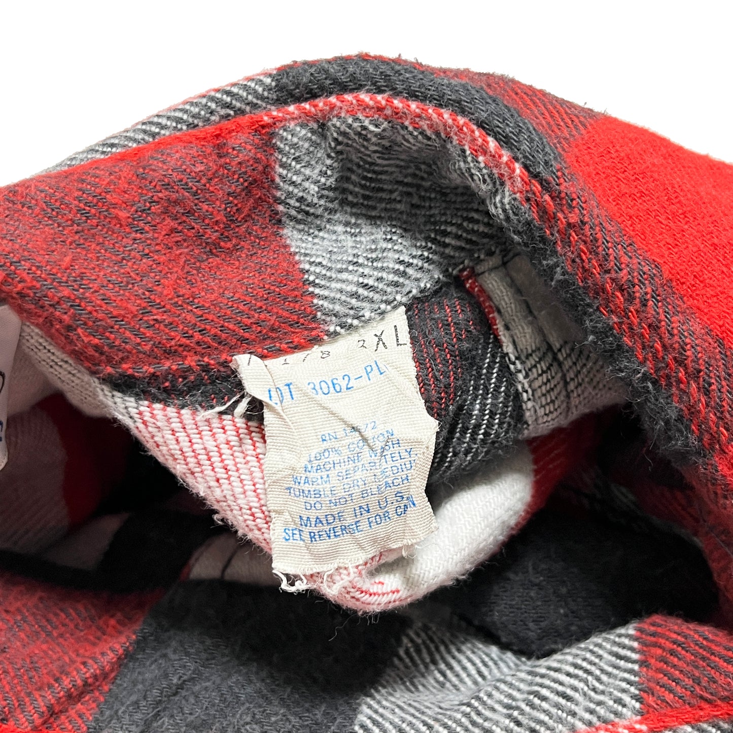 70's FIVEBROTHER Nel SH 好配色チェック Size (3XL) ビッグサイズ！