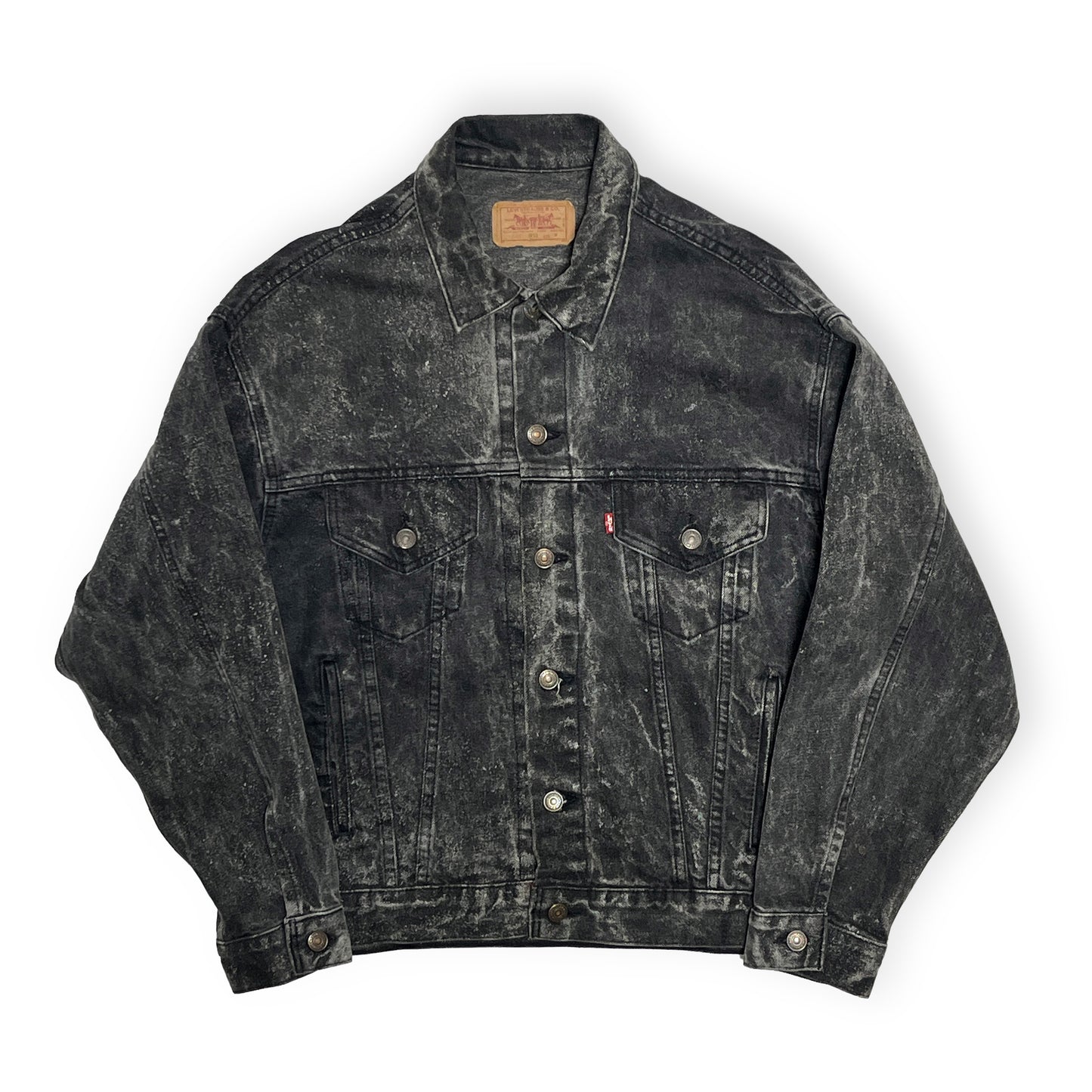 80's〜 Levi's 70507 Black Chemical Denim JKT Size (M)