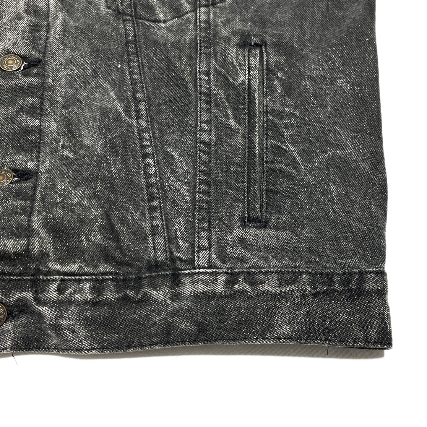 80's〜 Levi's 70507 Black Chemical Denim JKT Size (M)