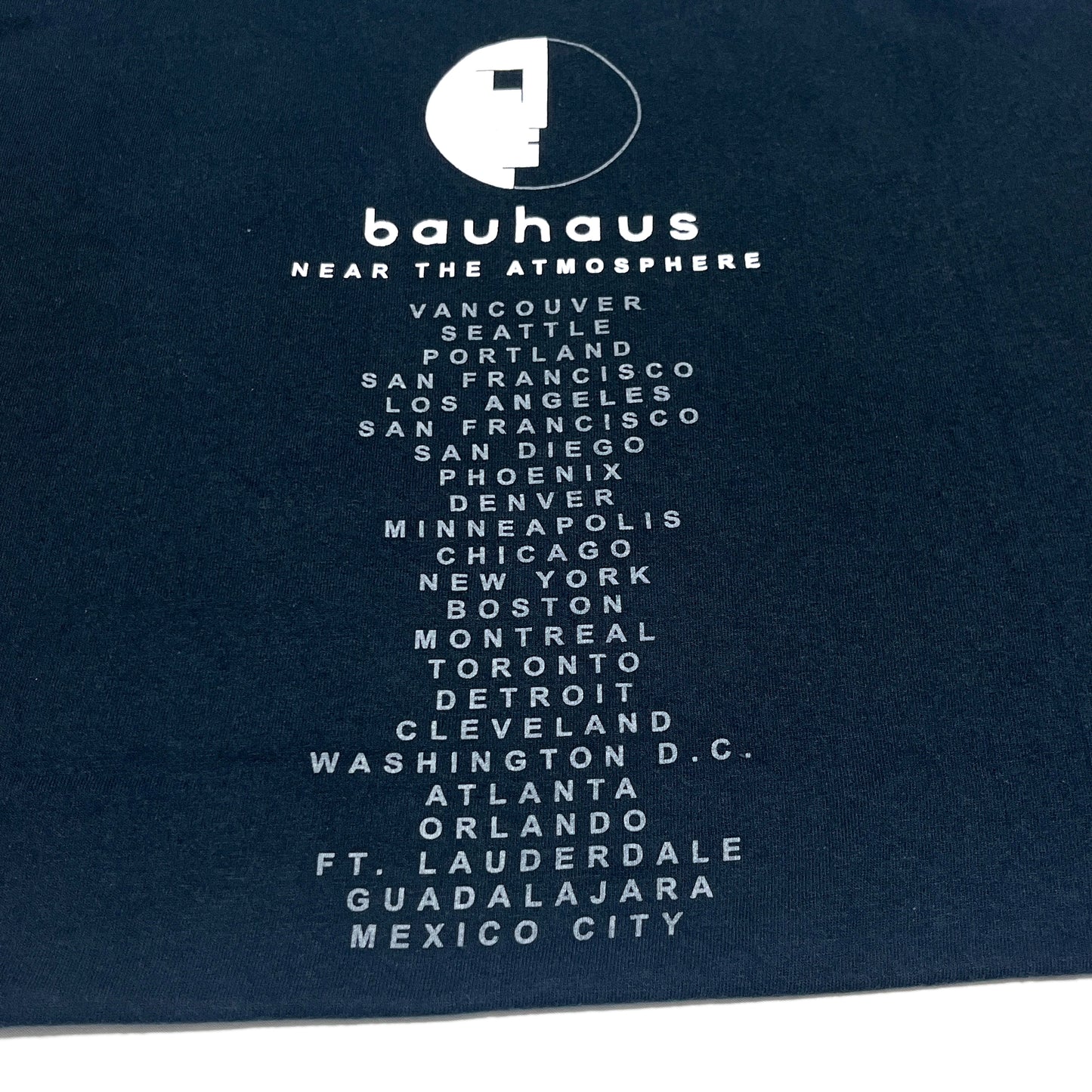 00's anvil Bauhaus T "NEAR THE ATMOSPHERE" Size (XL)