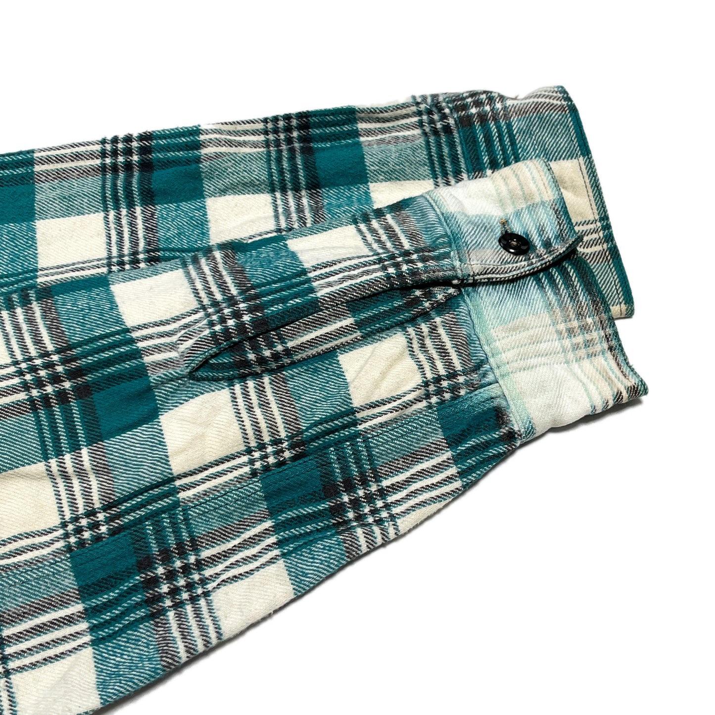 50's Pilgrim Nel SH マチ付き 極上配色パターン Size (XL)位 ビッグサイズ！