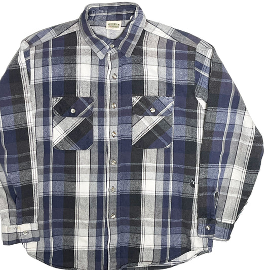 90's FIVEBROTHER Nel SH 好配色チェック Size (L)