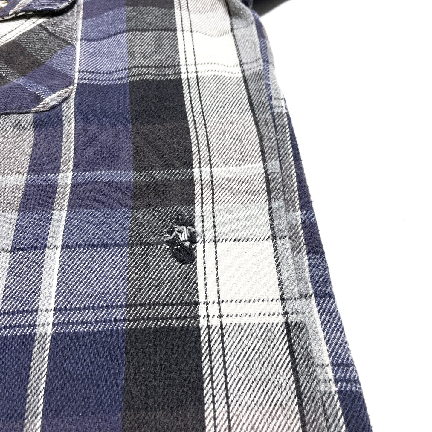 90's FIVEBROTHER Nel SH 好配色チェック Size (L)