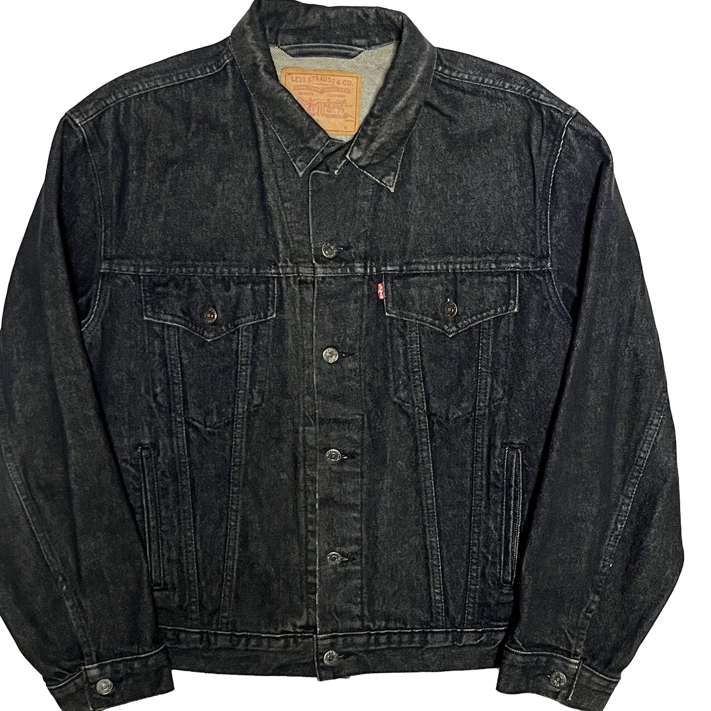 80's〜 Levi's 75506 Black Denim JKT Size (46) カナダ製