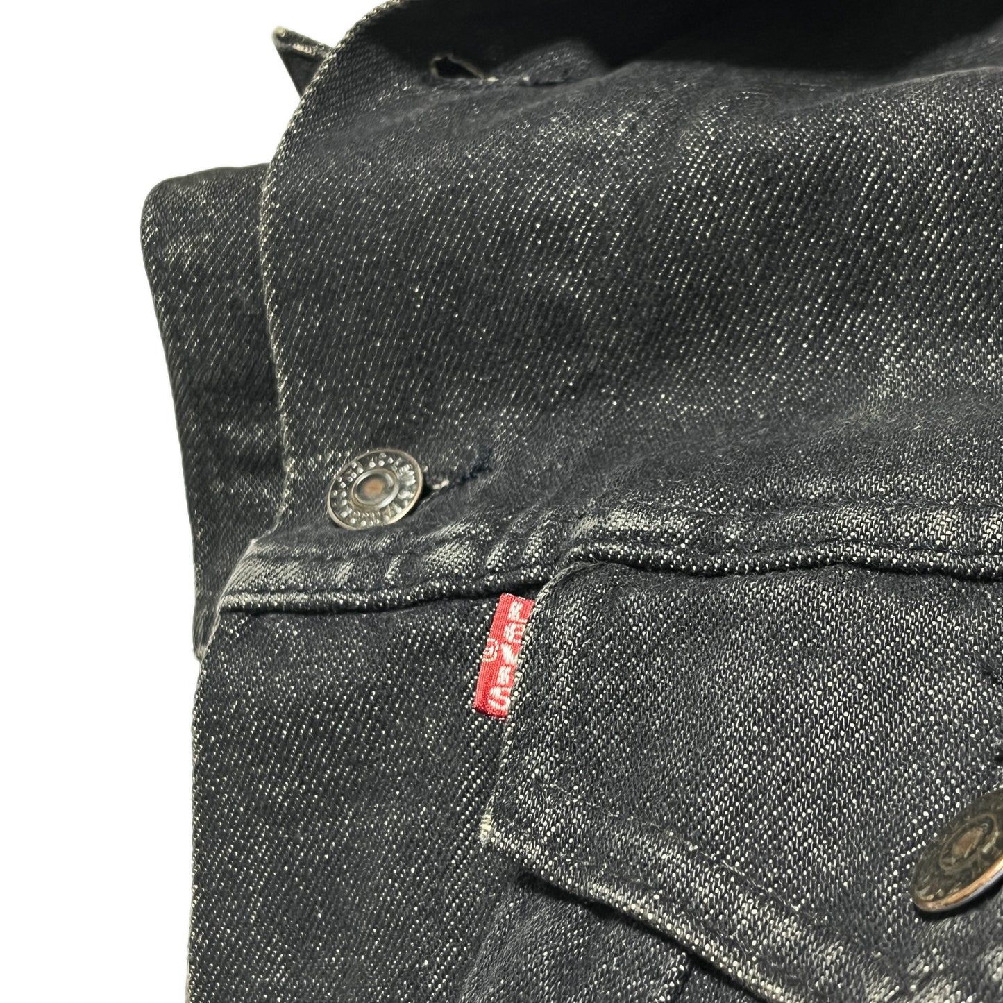 80's〜 Levi's 75506 Black Denim JKT Size (46) カナダ製