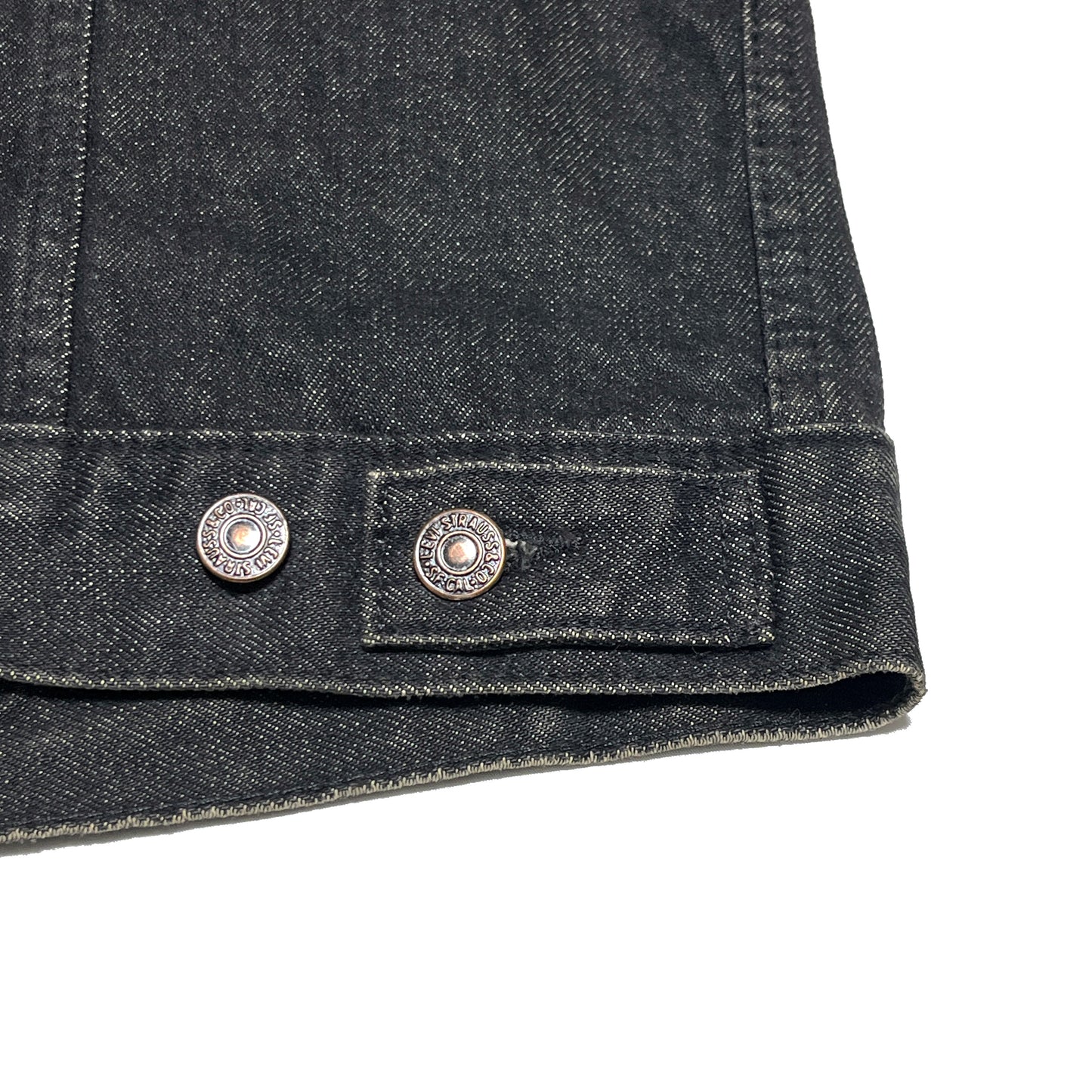 80's〜 Levi's 75506 Black Denim JKT Size (46) カナダ製