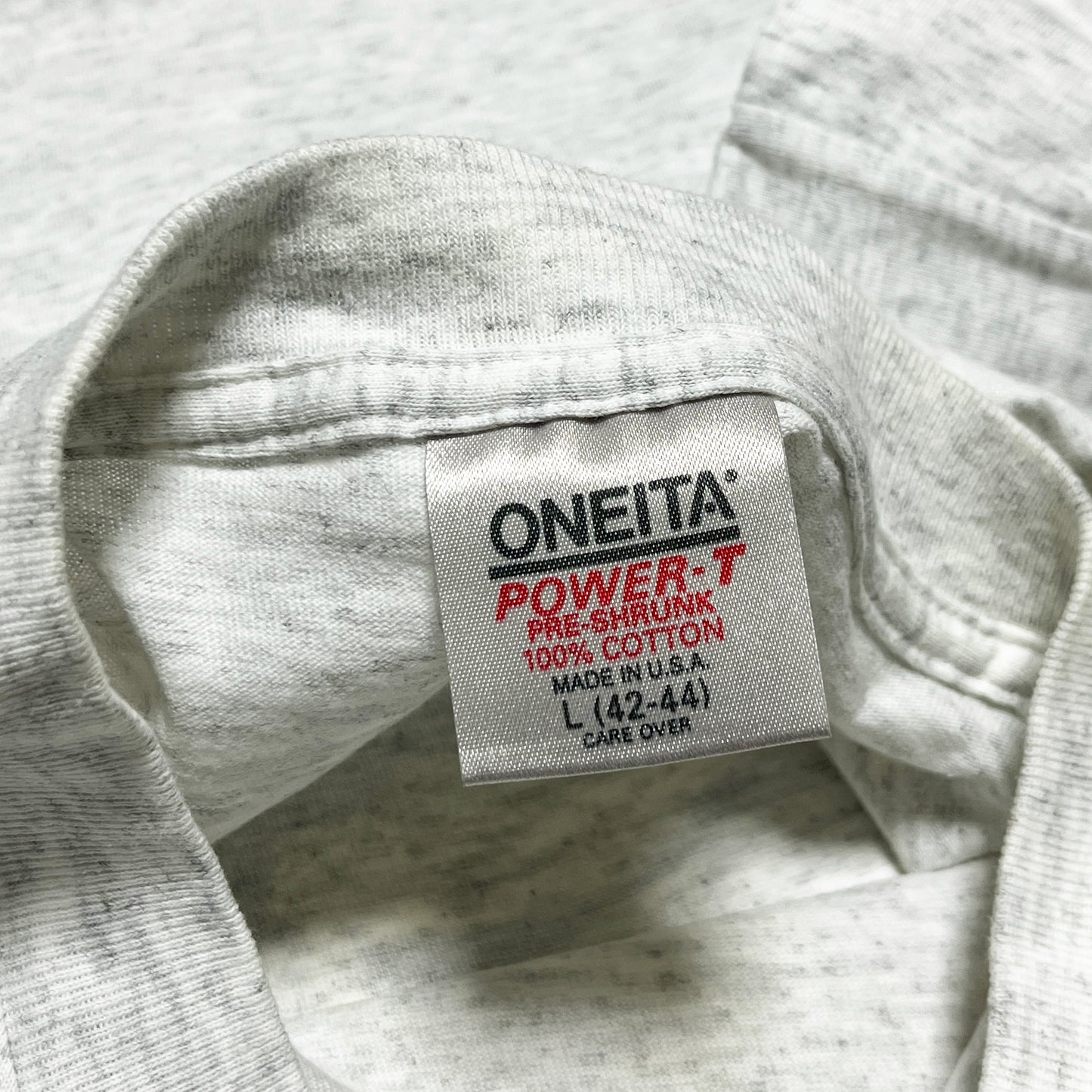 90's Oneita Ninety T 両面プリント Size (L)