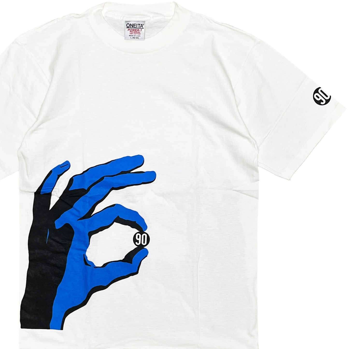 90's Oneita Ninety T 両面プリント Size (L)