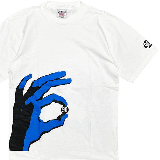 90's Oneita Ninety T 両面プリント Size (L)