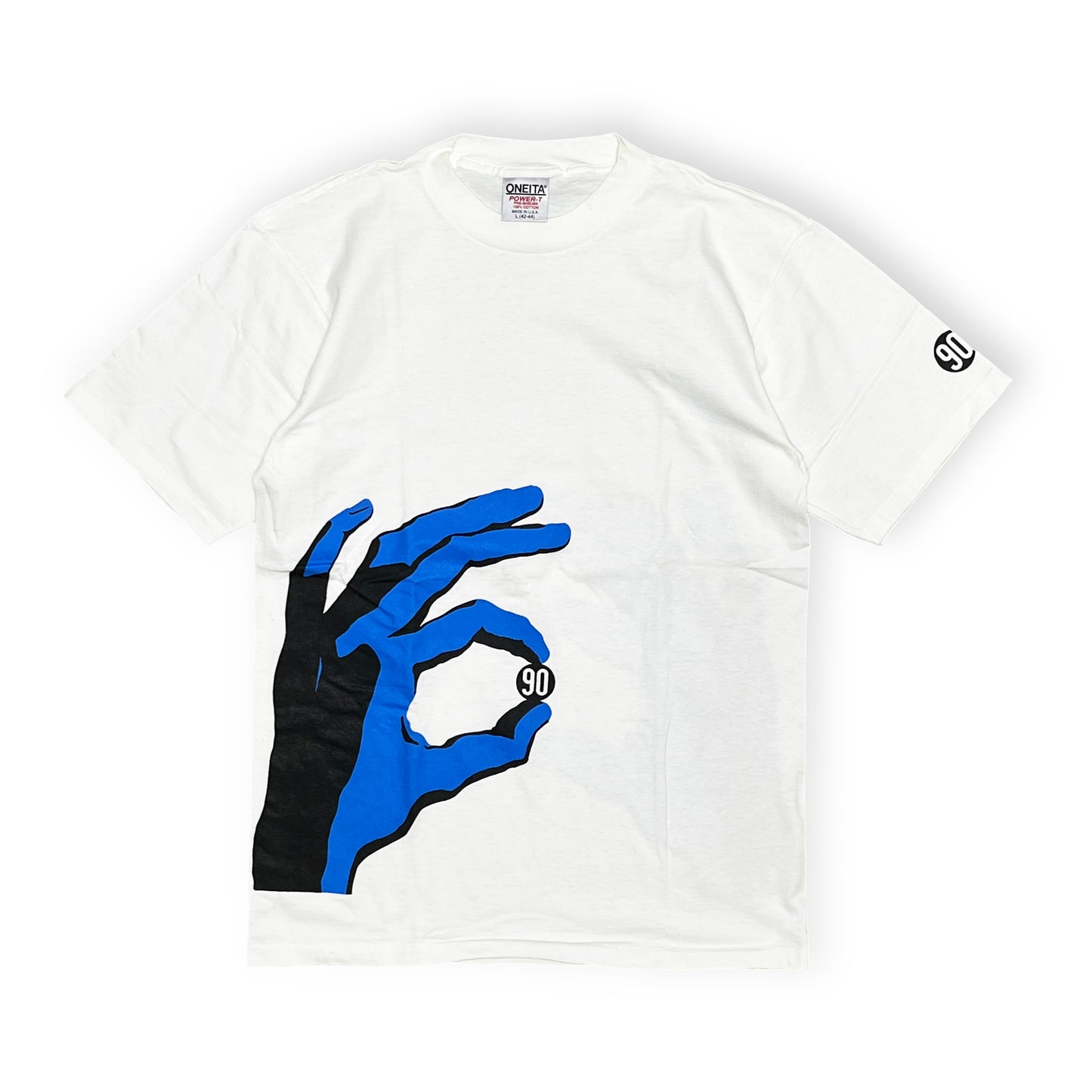 90's Oneita Ninety T 両面プリント Size (L)