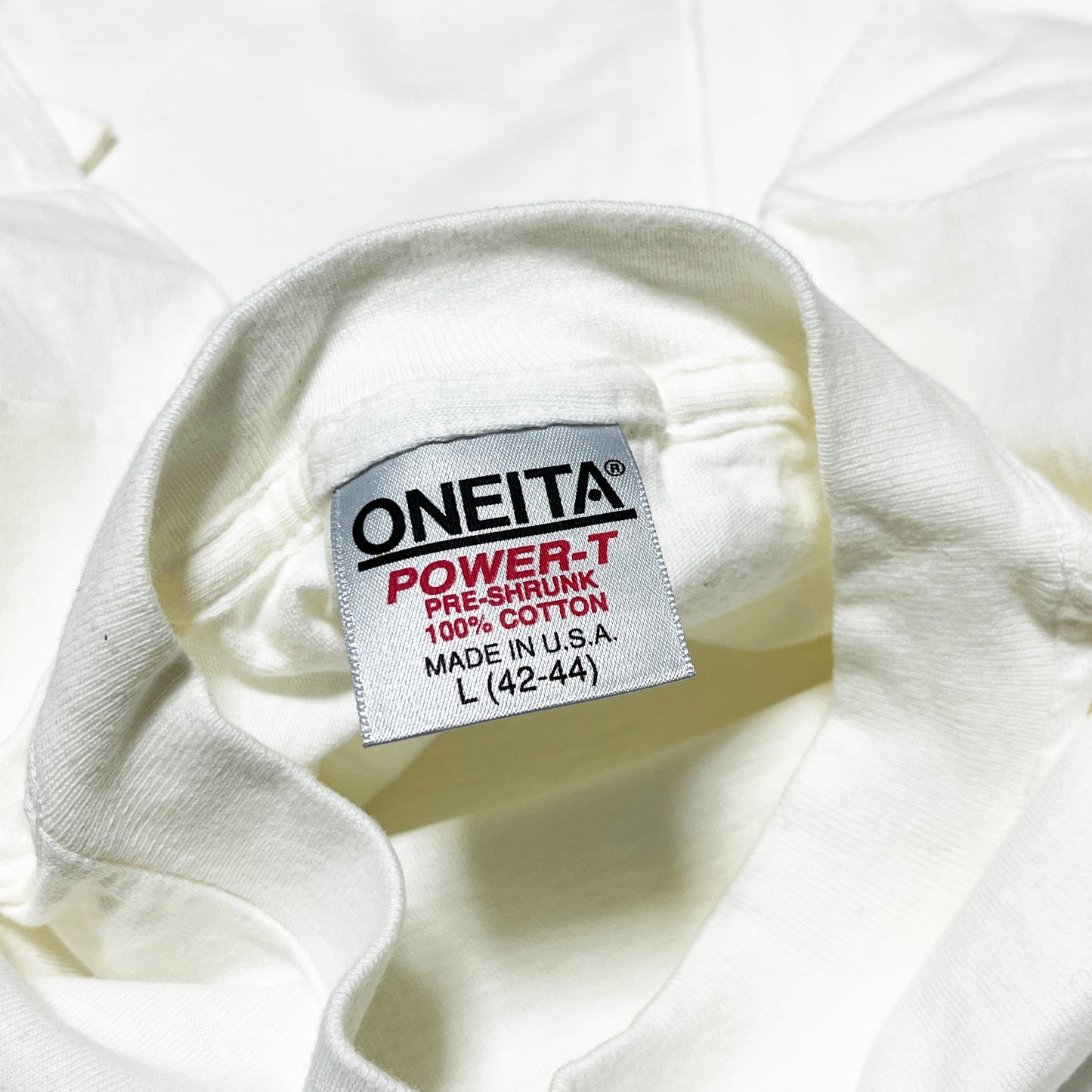 90's Oneita Ninety T 両面プリント Size (L)