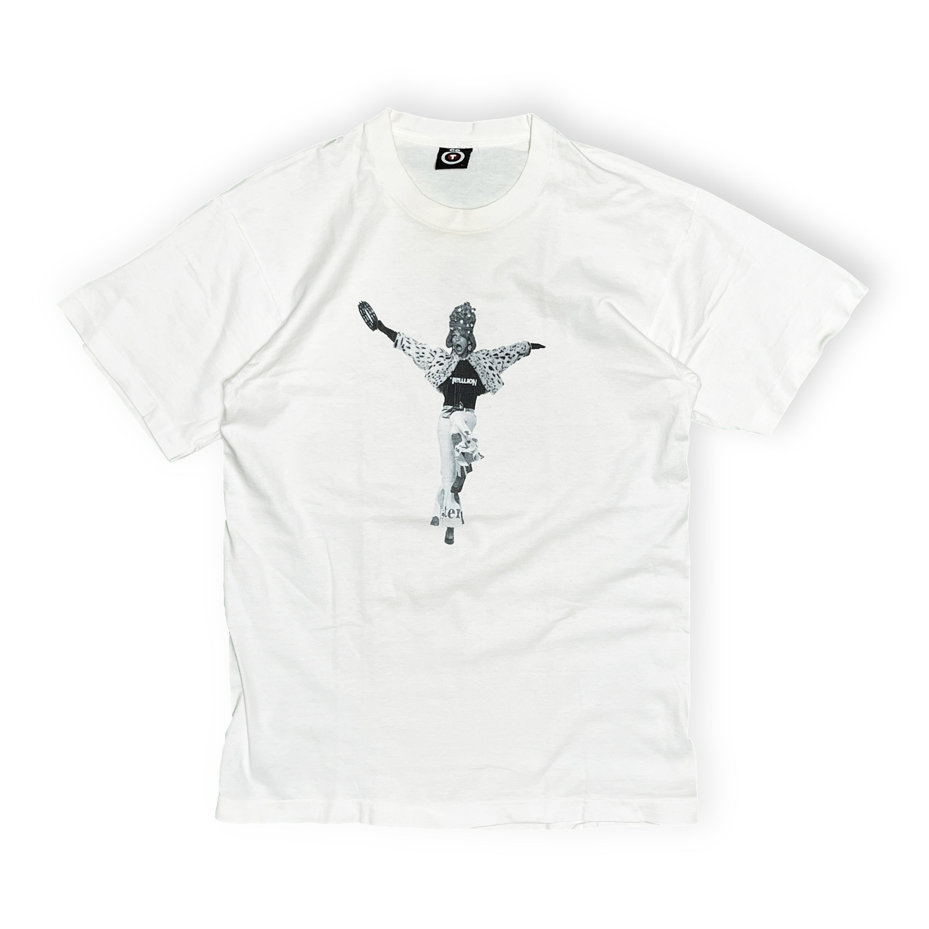 90s CG Design 両面プリント Tシャツ L ヴィンテージ古着 | Frgeek