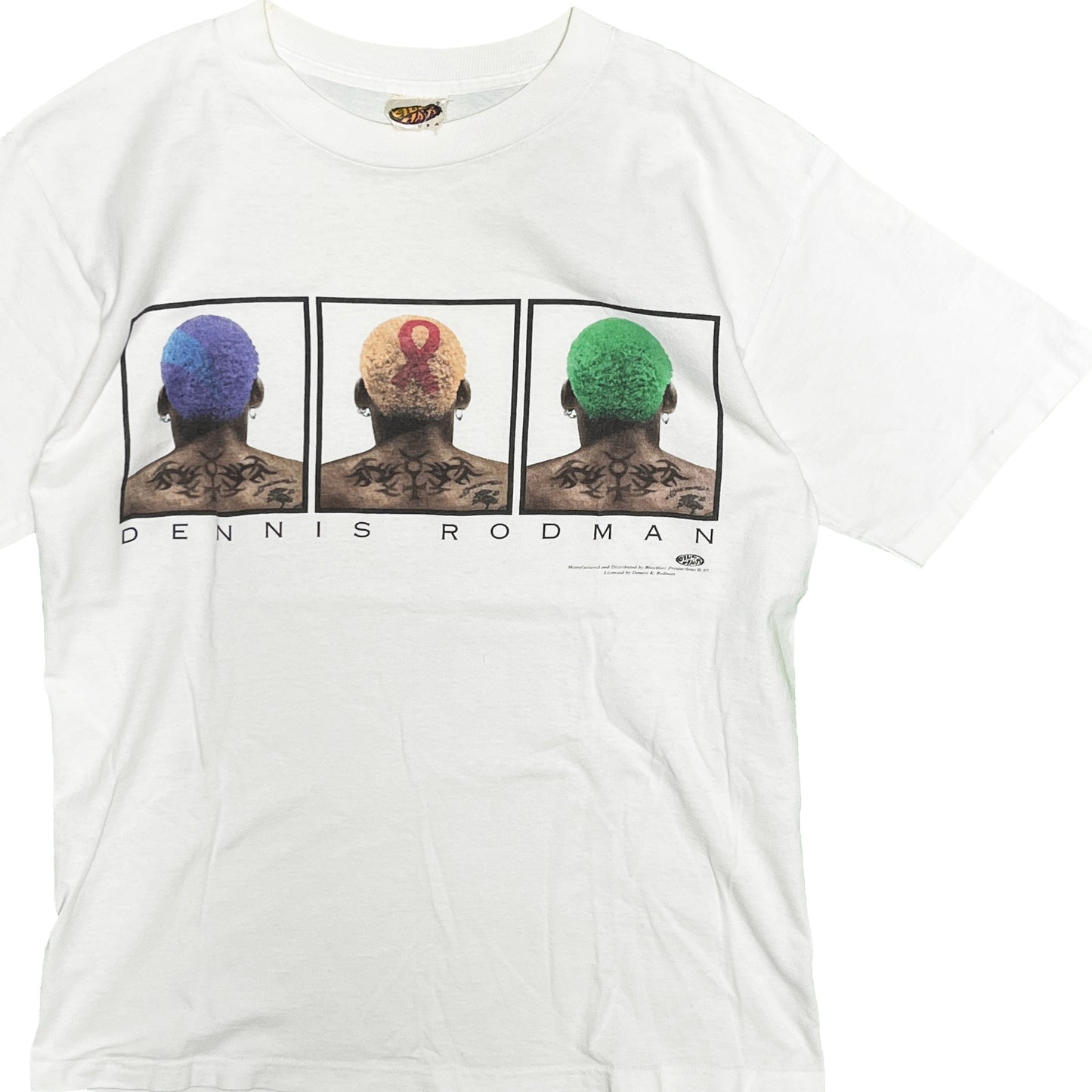 90's BLUE HAIR Dennis Rodman T Size (L)位