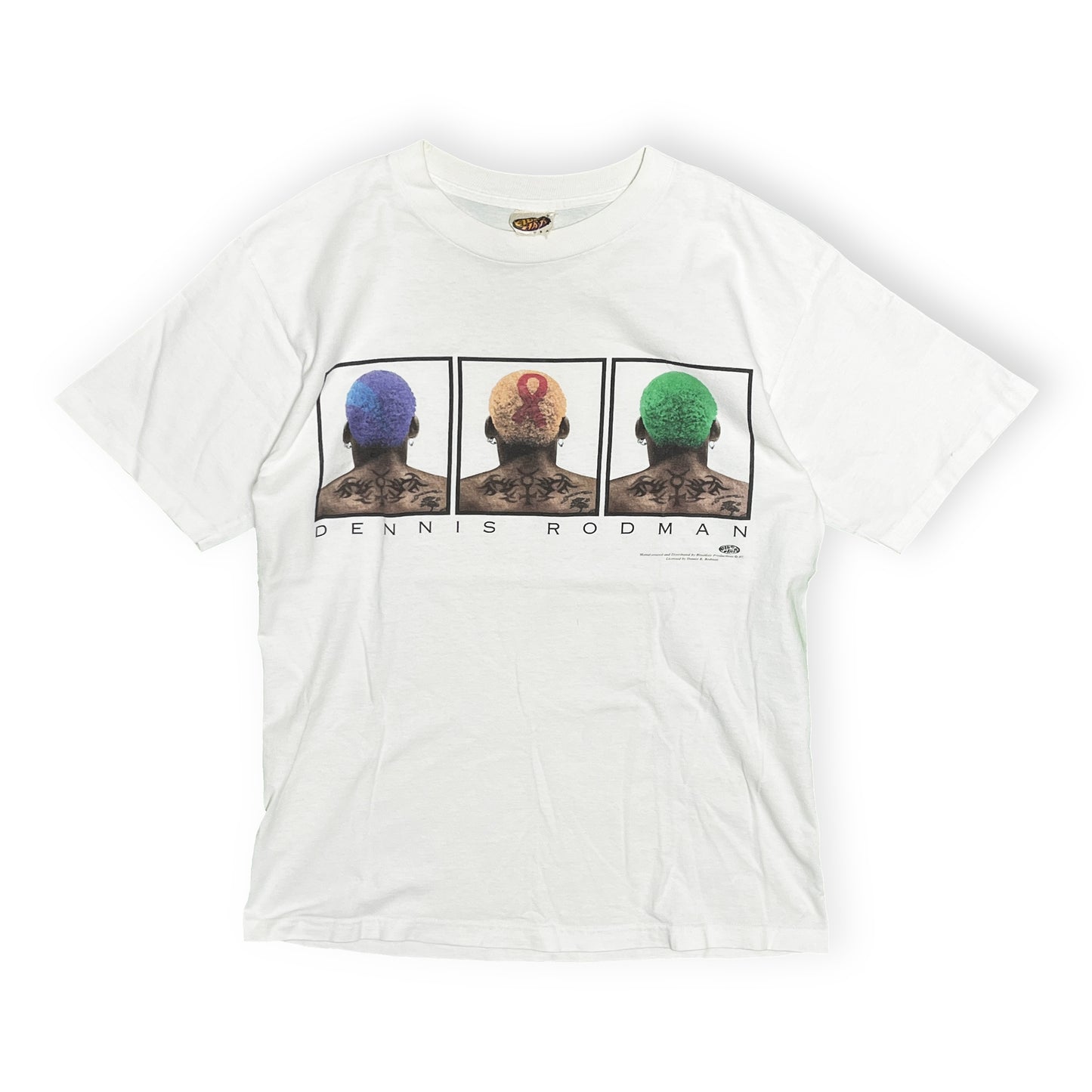 90's BLUE HAIR Dennis Rodman T Size (L)位