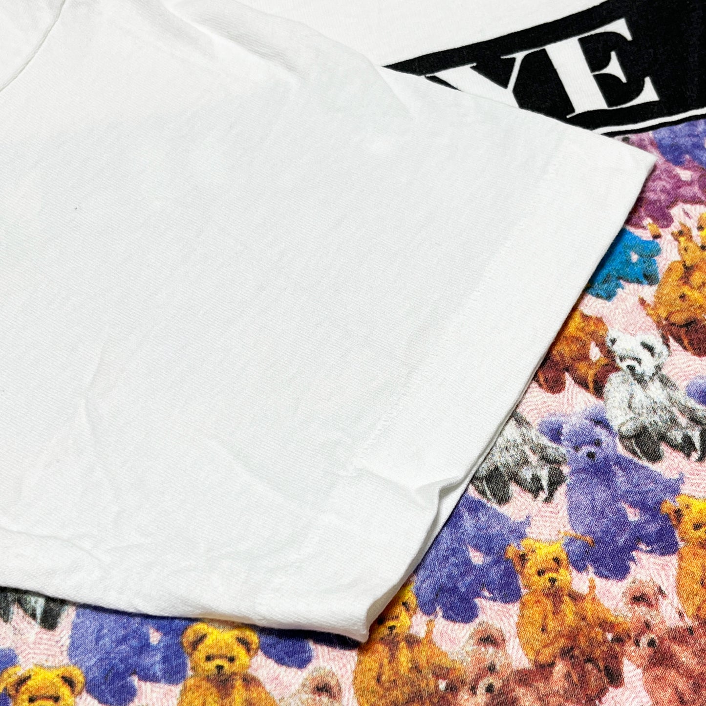 90's MAGIC EYE T "Teddy bear" Size (L)
