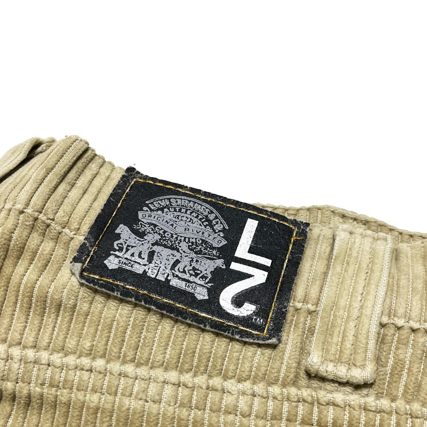 90's Levi's Silver Tab Cords PT "BAGGY WIDE LEG" Size (W33.5 L28.5)位