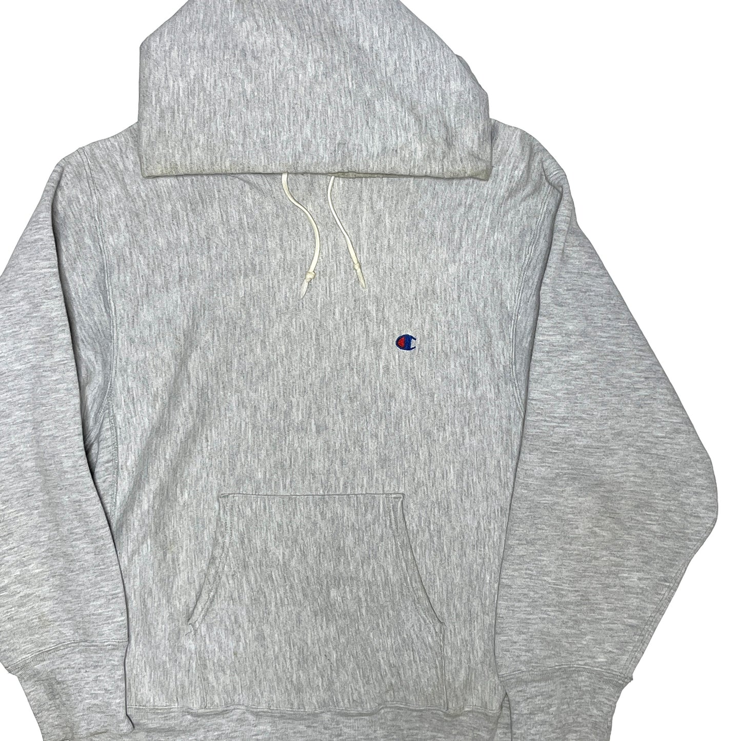 80's Champion プリントタグ R/W Blank Parka Gray Size (L)