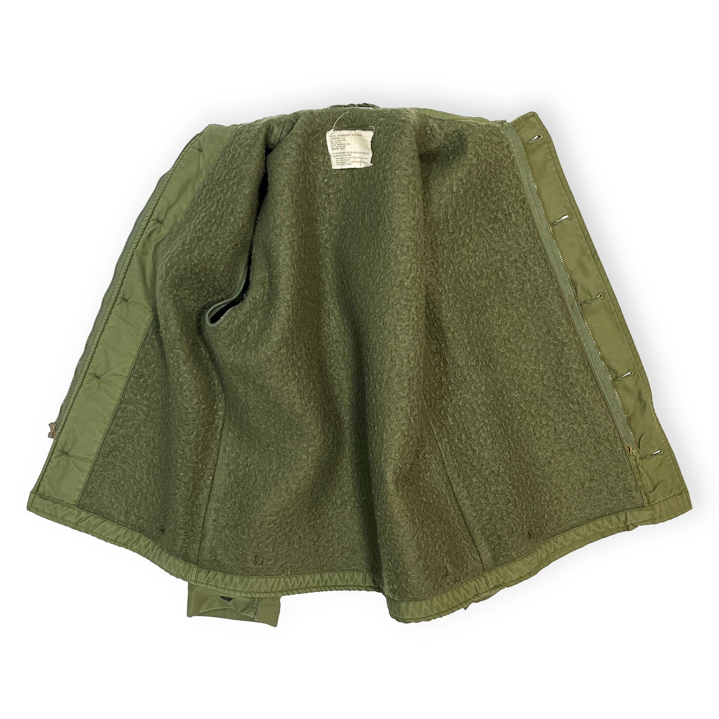 70's U.S.NAVY A-2 Deck JKT "SIERRA 209" ステンシル入り Size (M)