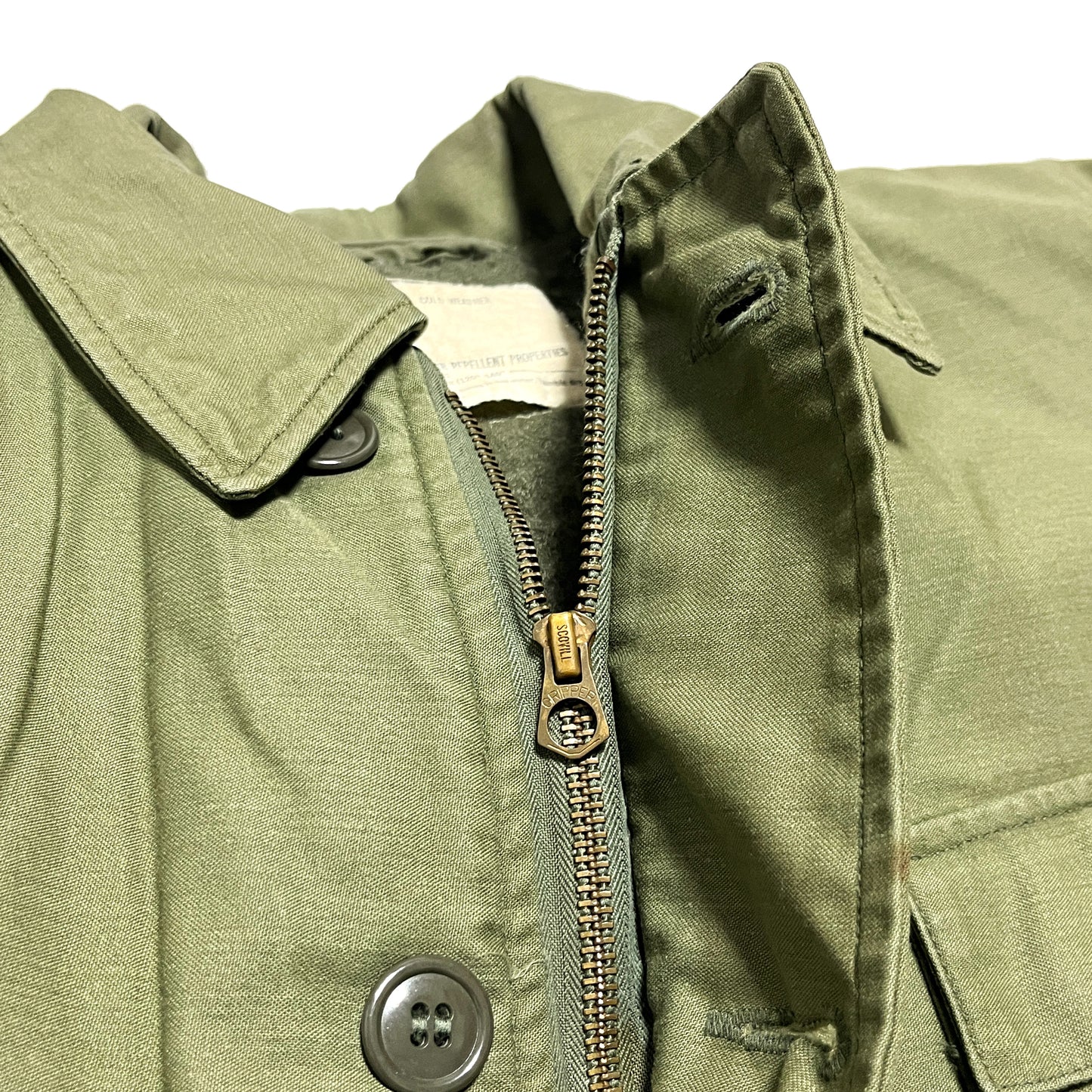 70's U.S.NAVY A-2 Deck JKT "SIERRA 209" ステンシル入り Size (M)