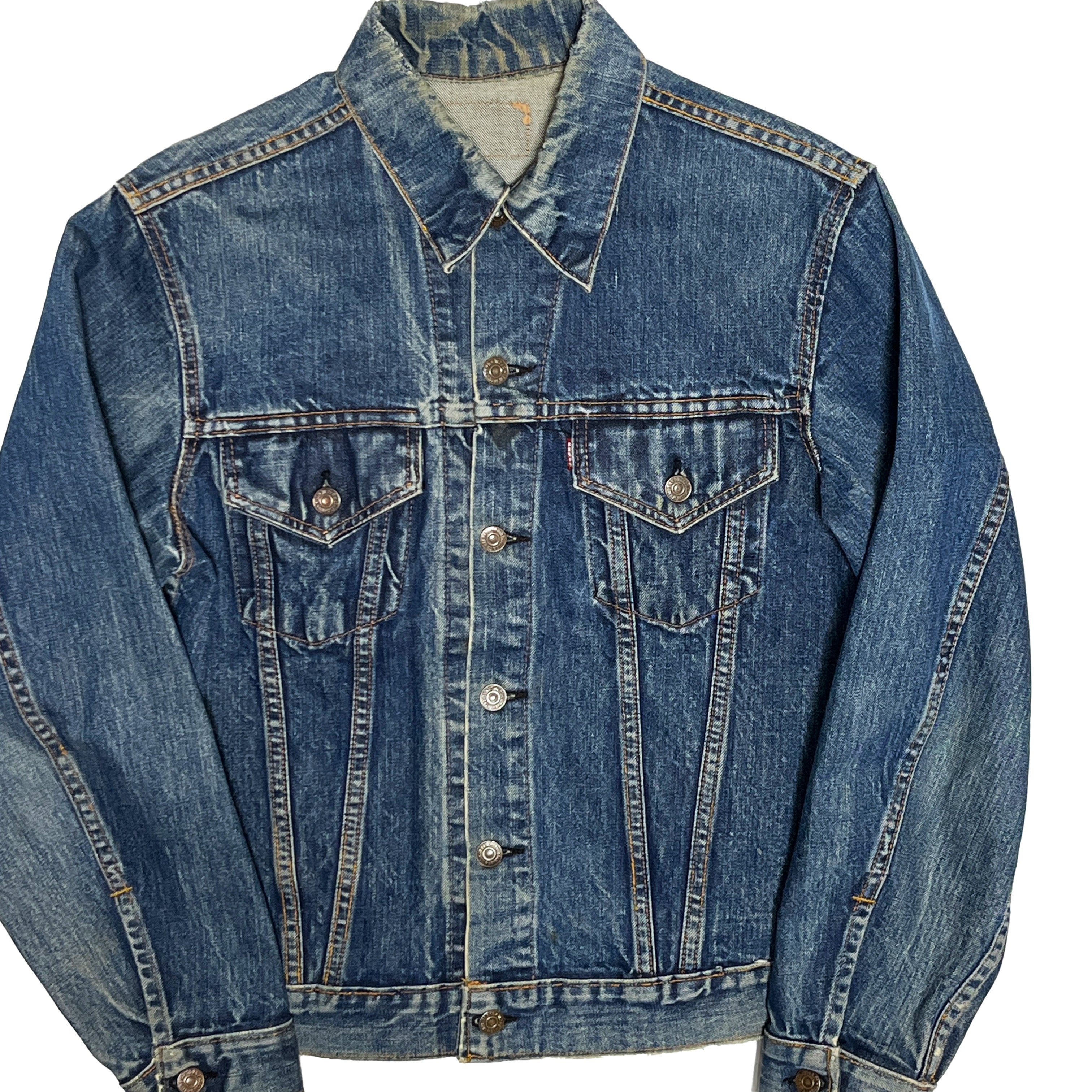 雰囲気抜群 60s 70s levi's 70505 ビッグe 60s リーバイス Levi's 70505 Big-E 良雰囲気 ジャケット 38